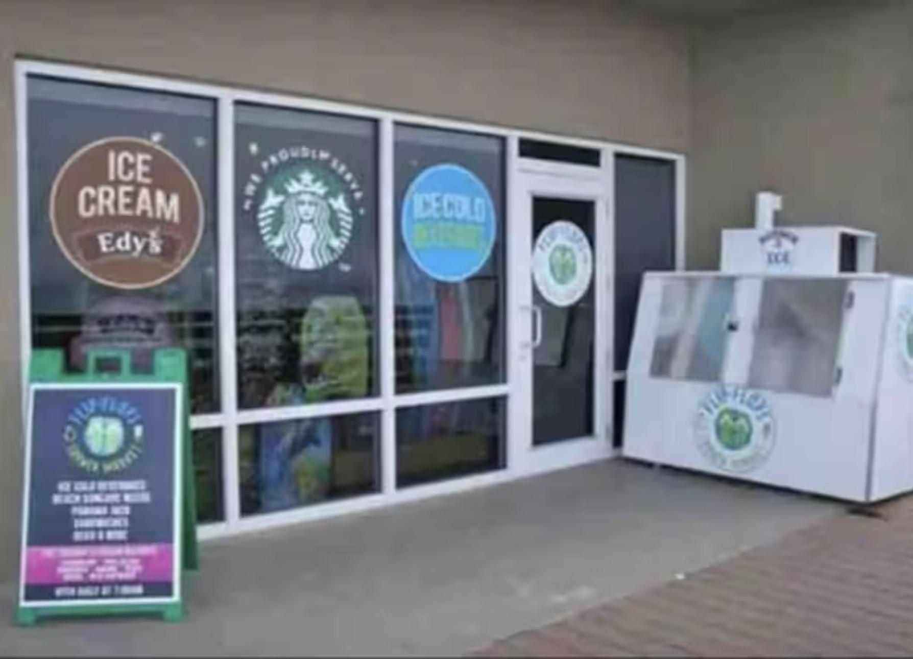 Starbucks and Convenience Store