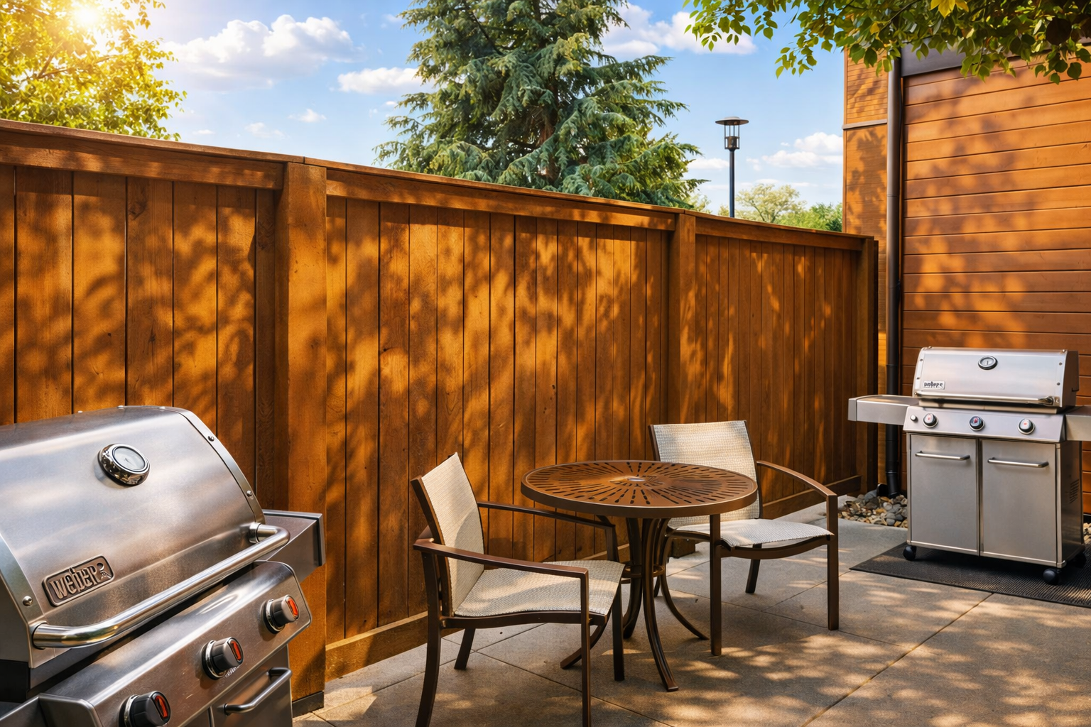 Propane BBQs available onsite