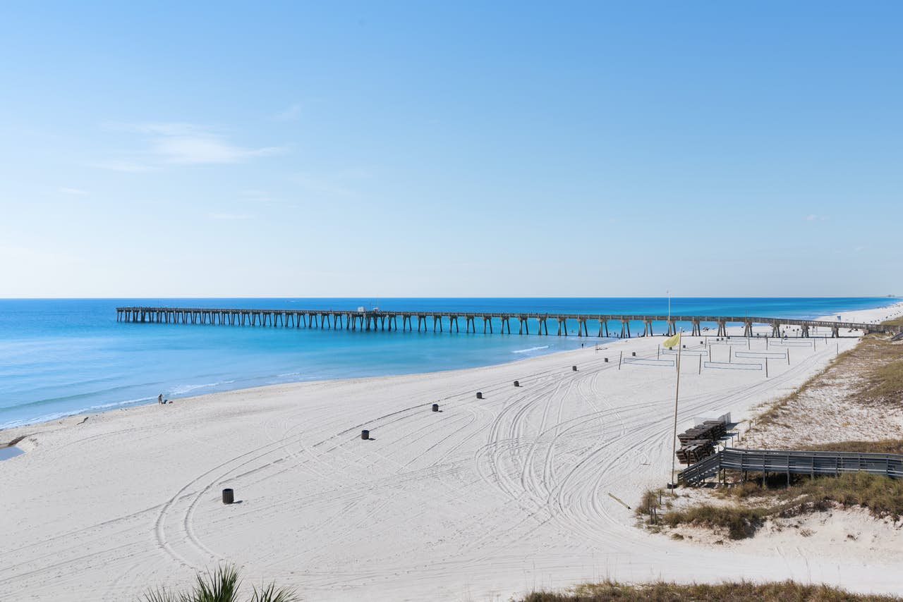 View of Pier from Balcony