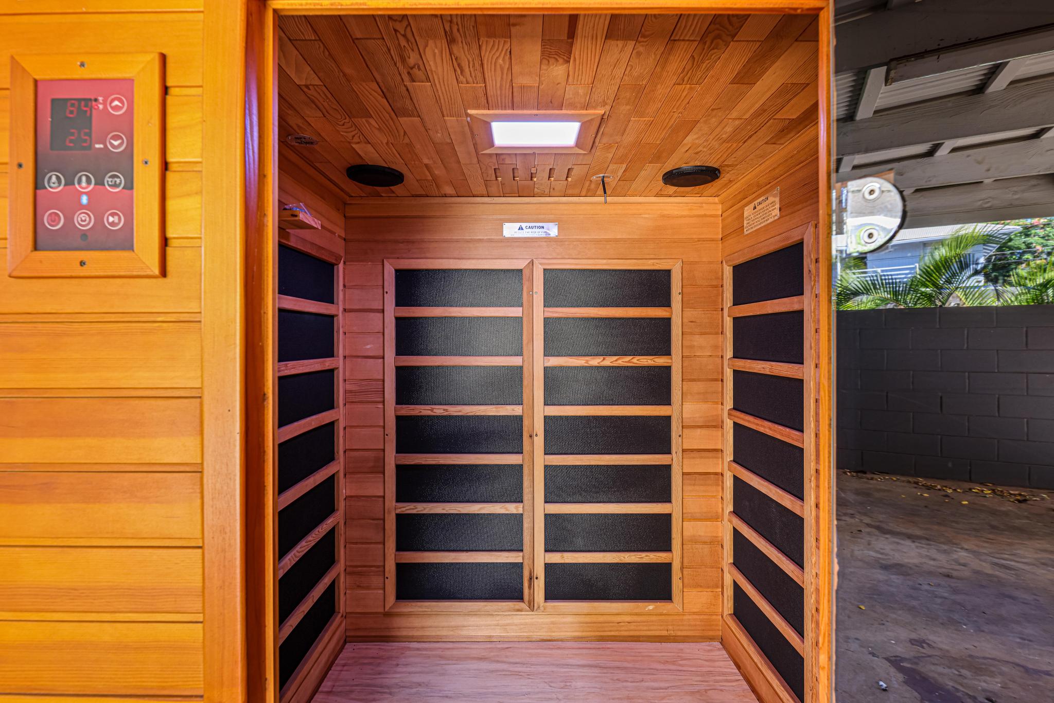Infrared Sauna (common area)