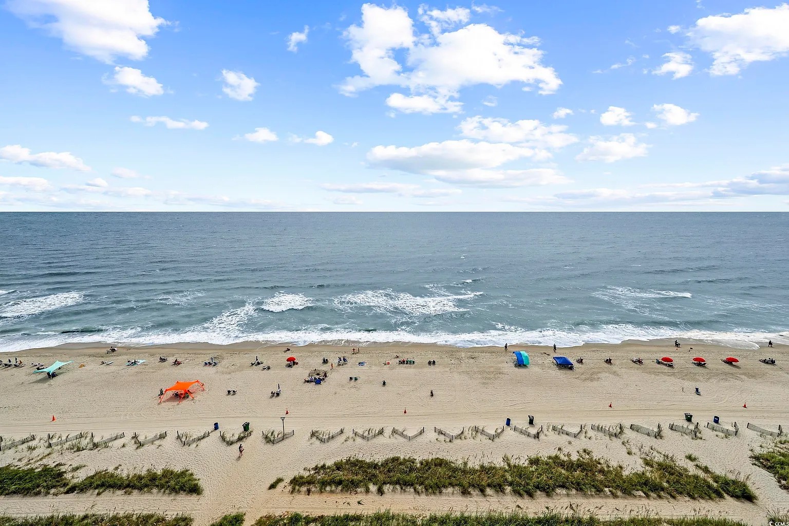Beach View from Property