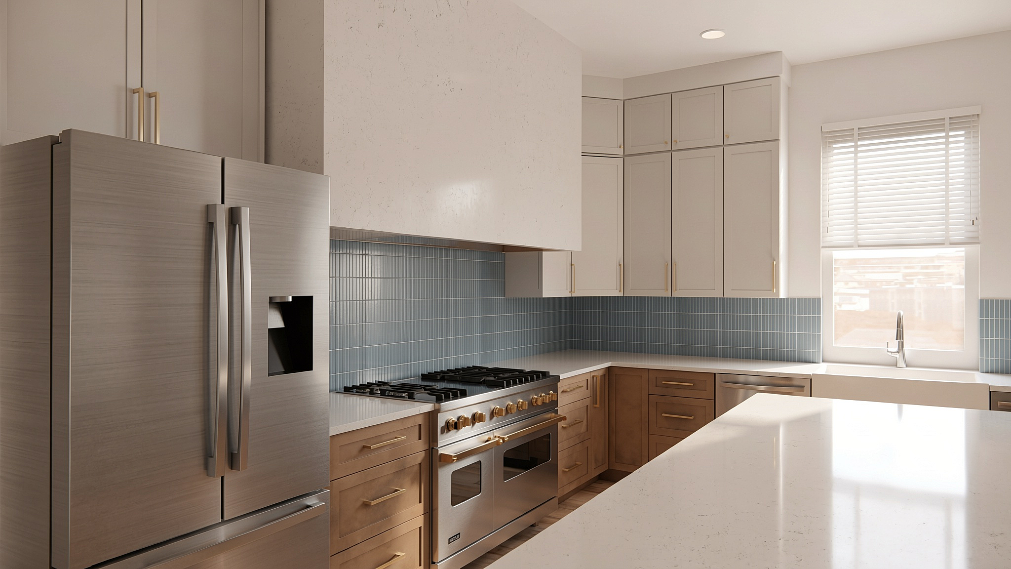 Fully stocked Kitchen | Rendering 
