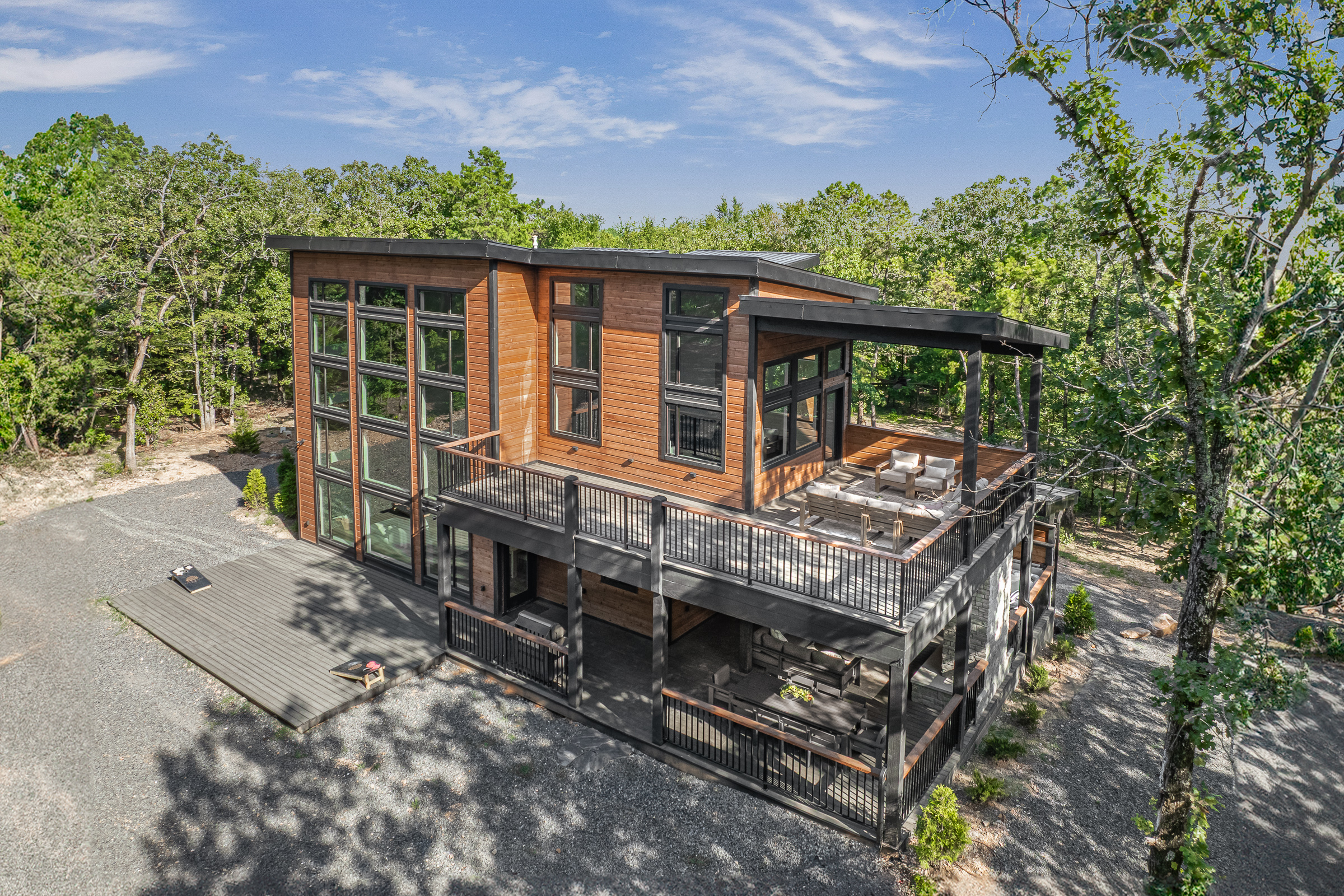 Large wrap-around balcony. Perfect for morning coffee, relaxing afternoons, or sunset cocktails