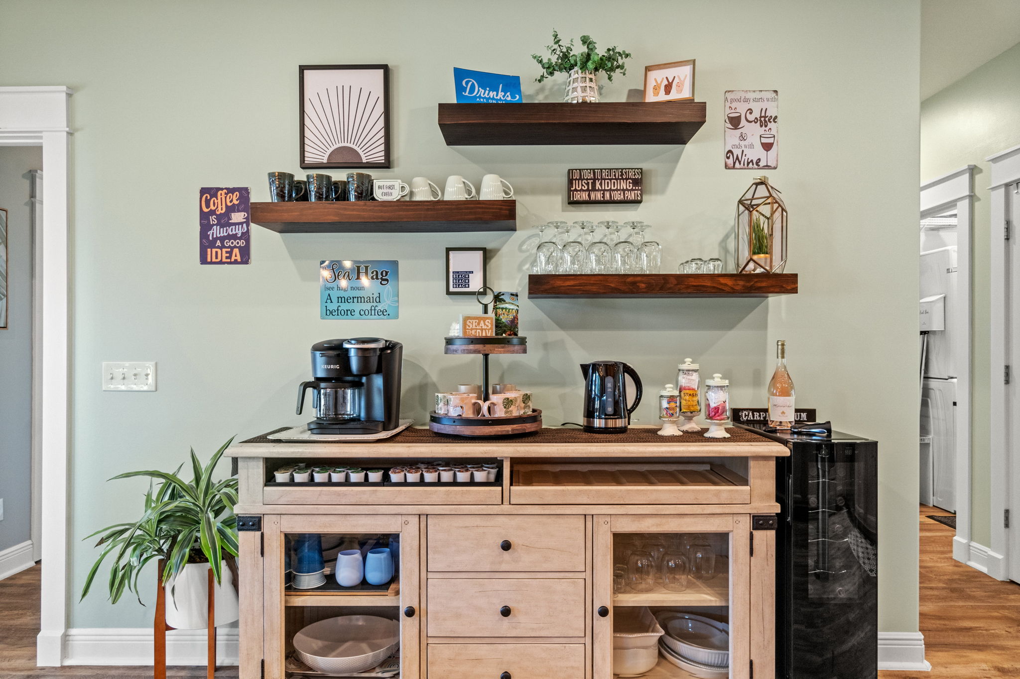 Coffee and wine bar!