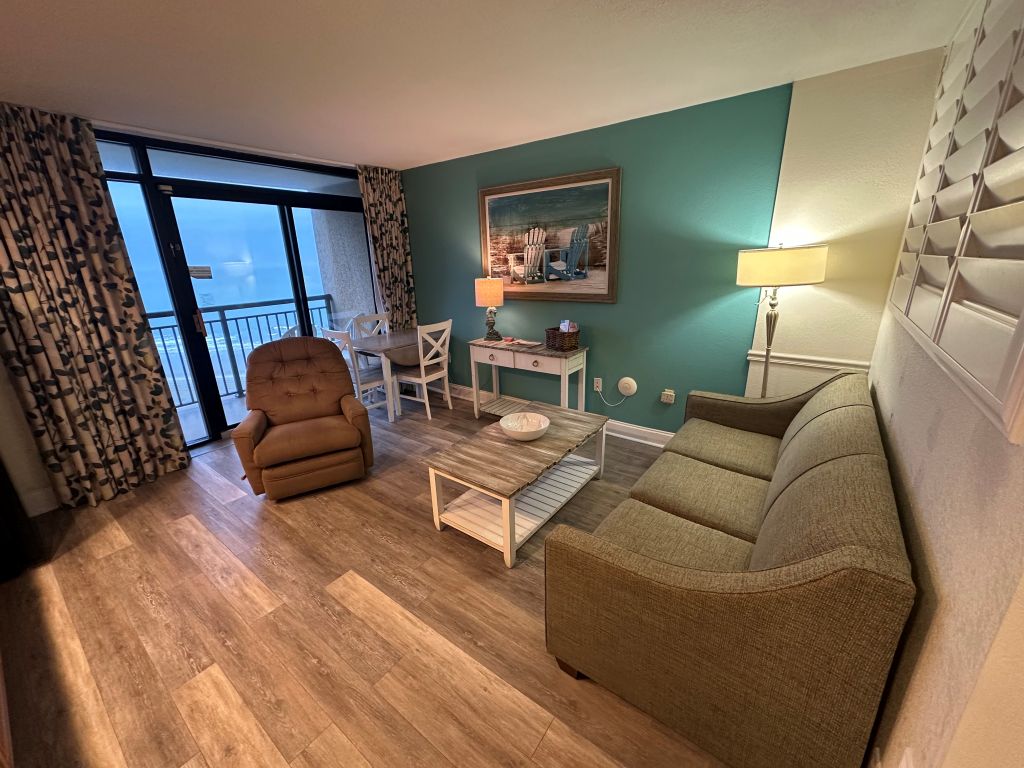 Living Room with Sleeper Sofa