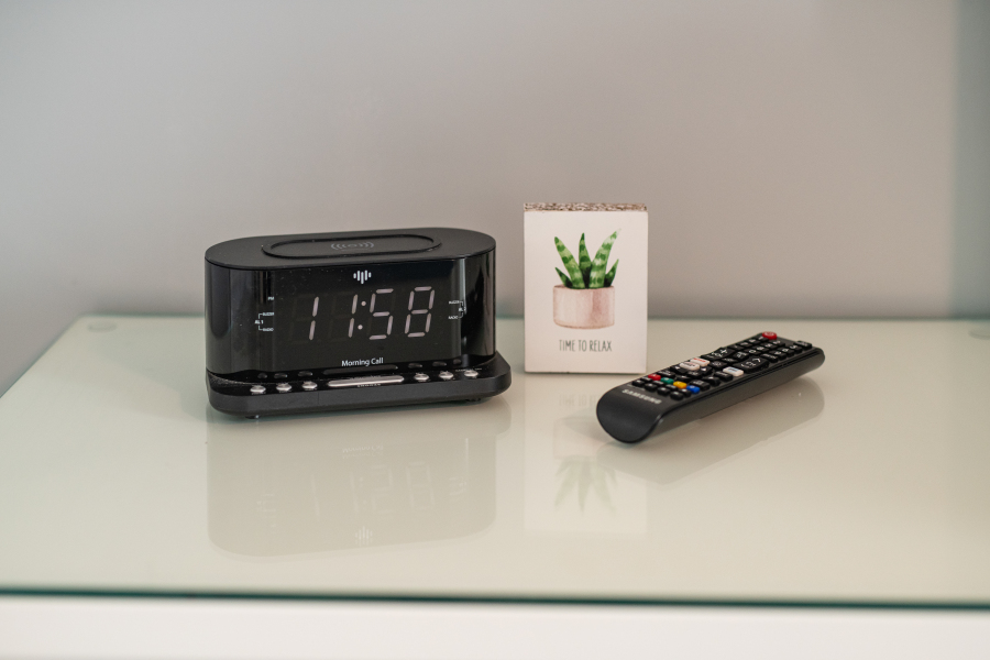 Clocks with built in phone chargers!