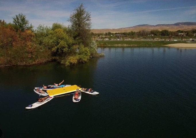 Bring your paddle boards and canoes to Quinn's Pond