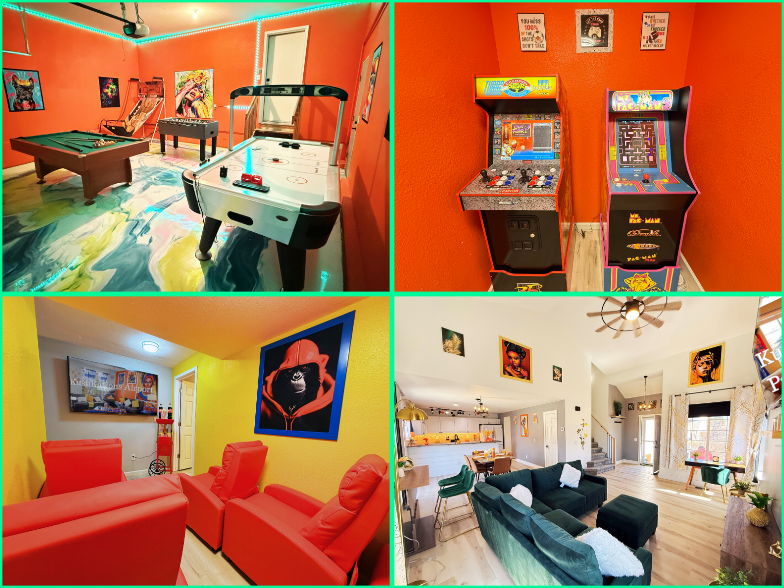 Ultimate Game Room And Hot Tub - Spacious Relaxing Getaway - Colorado