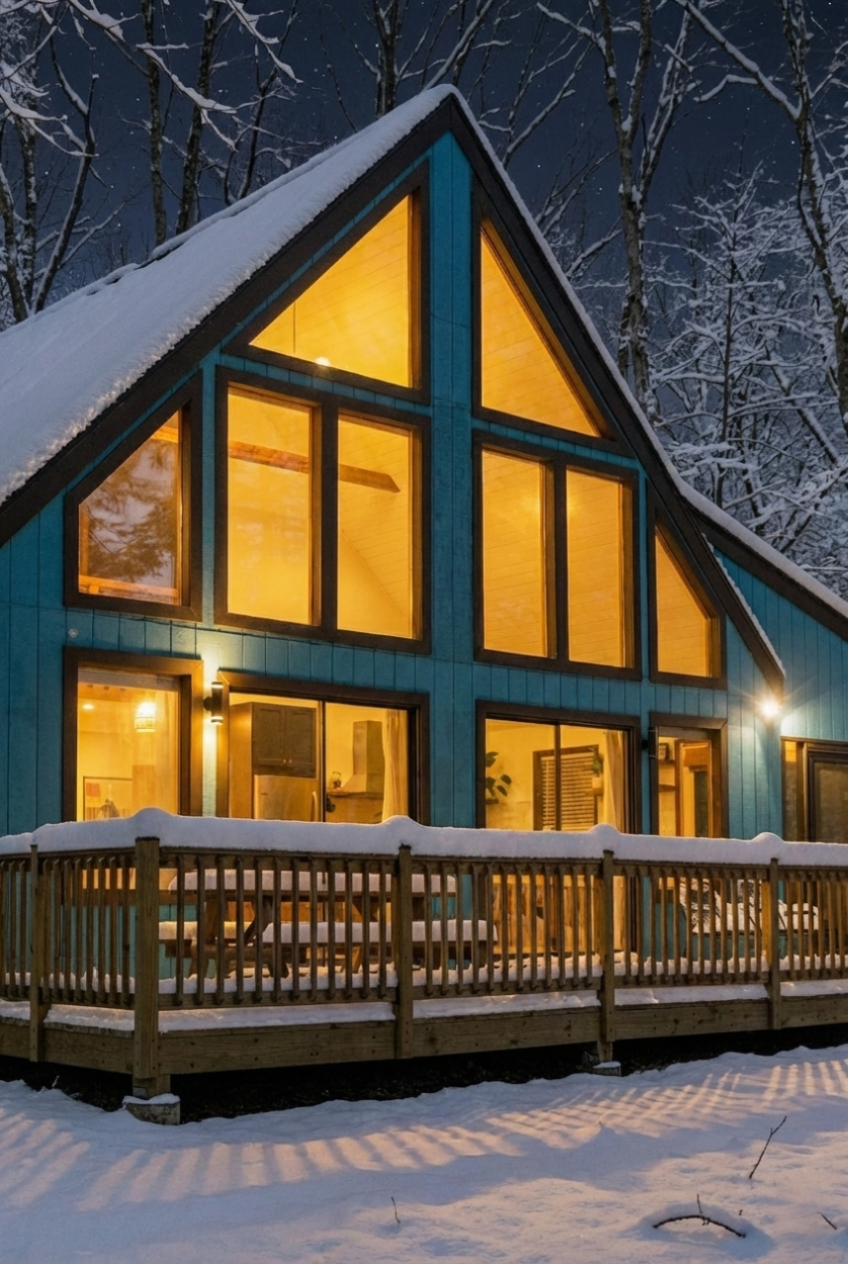 The best place to call home during your winter vacation - the Blue Forest Chalet!