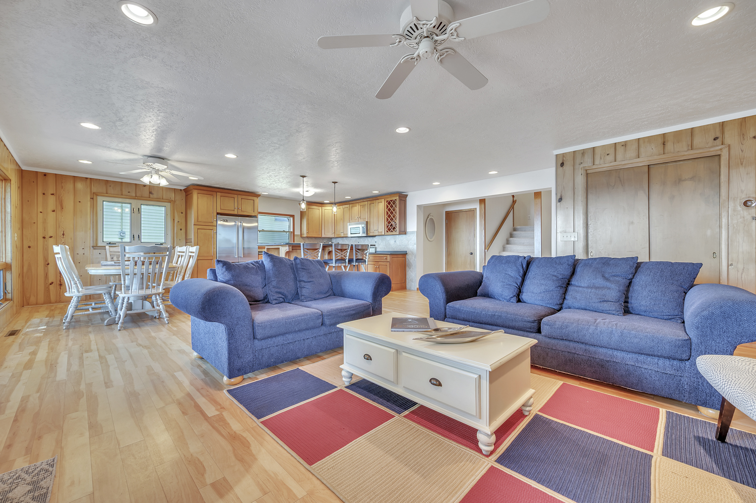 Living room to kitchen view - Main level