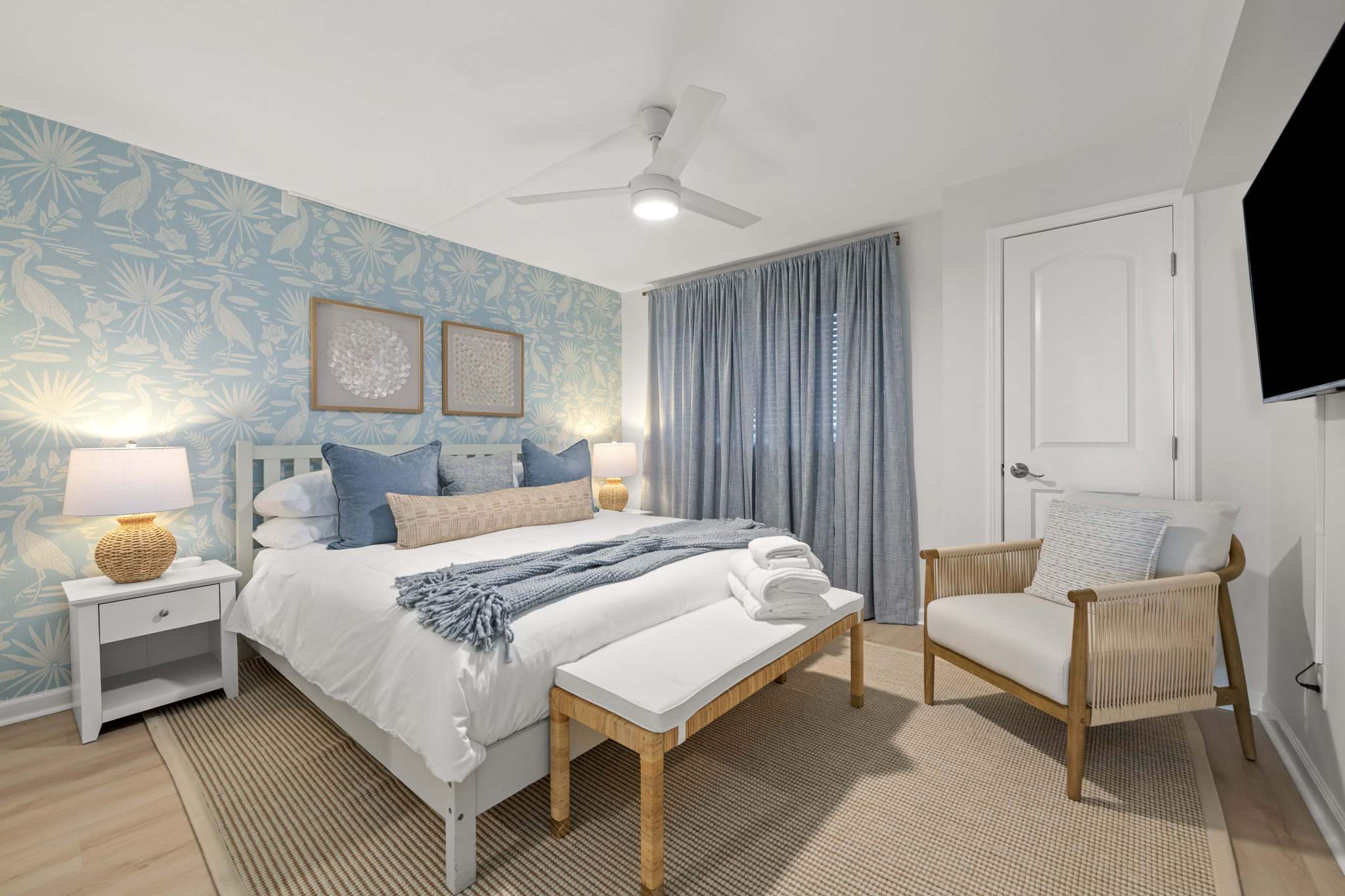 Styled for serenity and crafted for restful nights, this dreamy retreat invites you to sink into comfort and wake up refreshed.