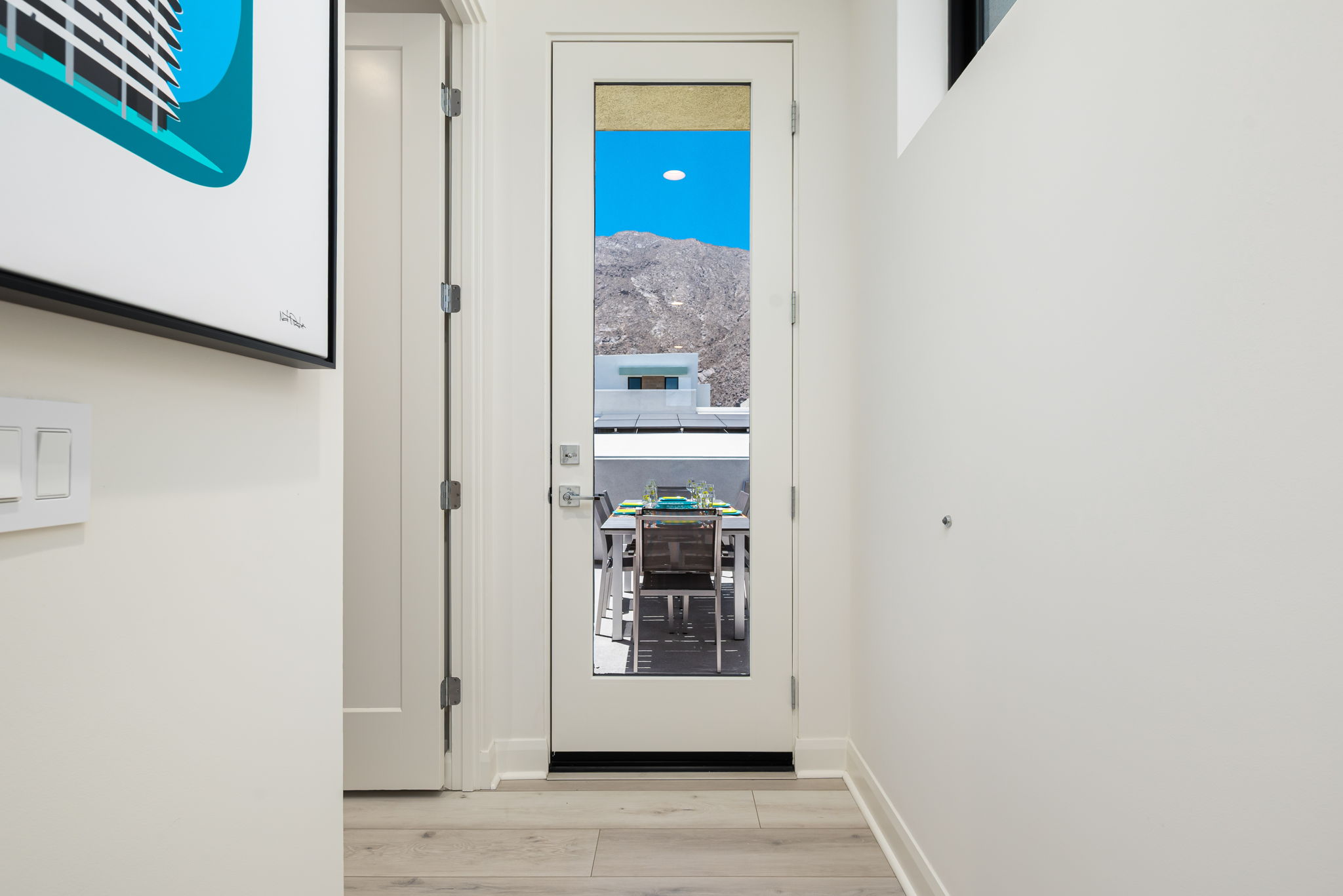 Top of Stairs to Second Primary Bedroom and to Roof Top Deck