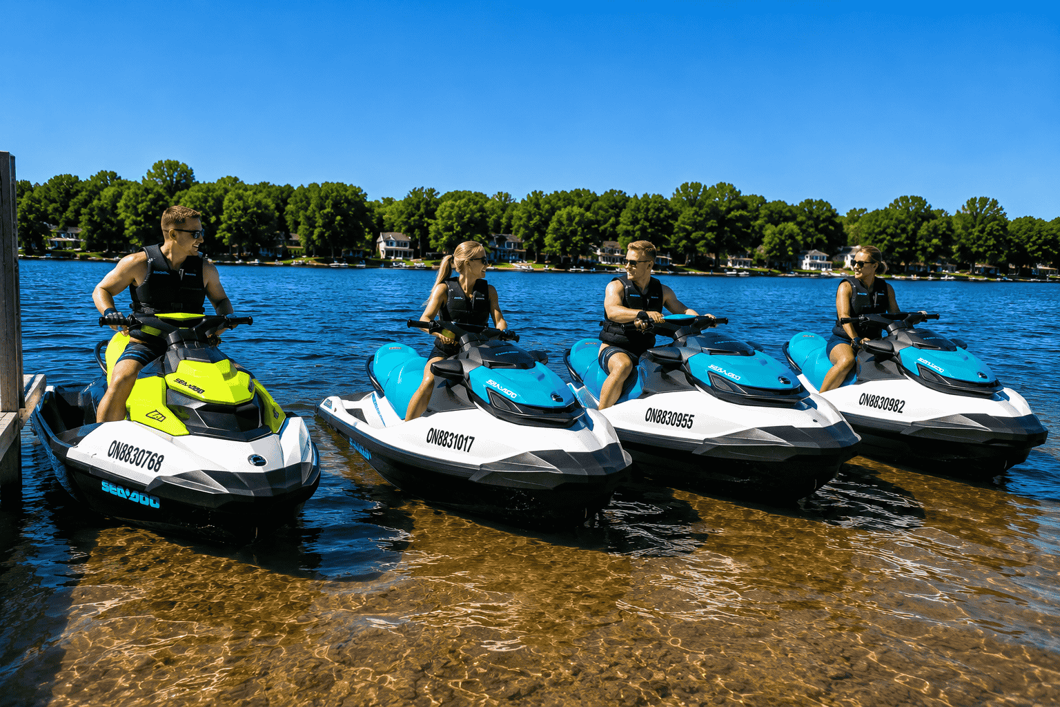 Sea-Doo GTI rental at Paradise Escape