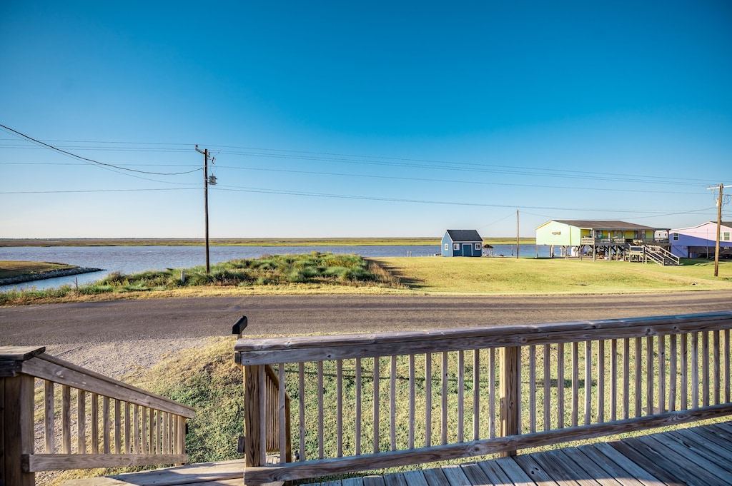 Front of house view of ICW and Wildlife Refuge