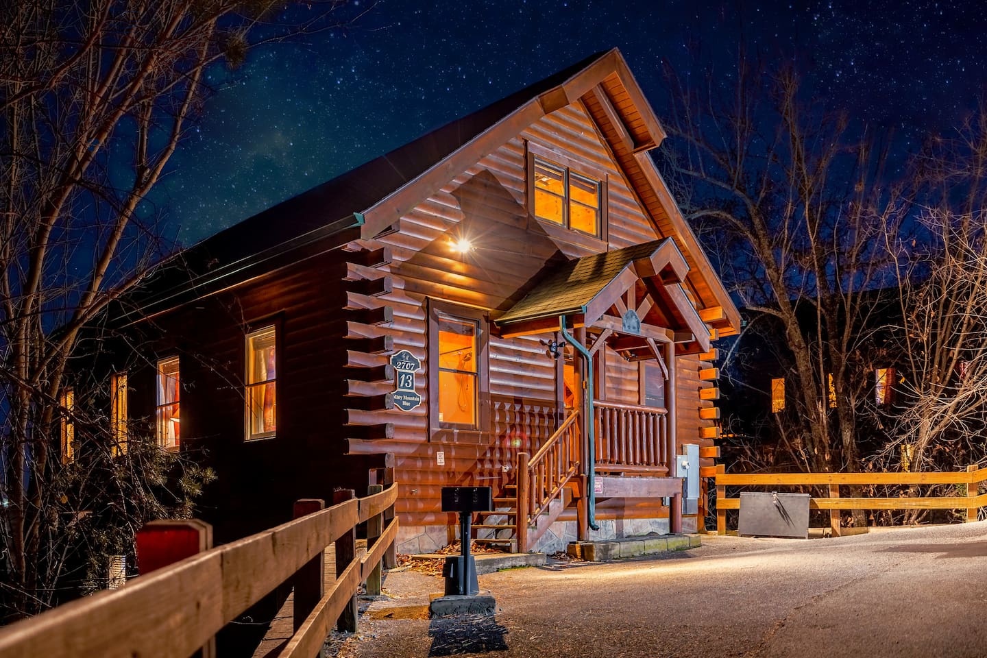 Winter starlight views
