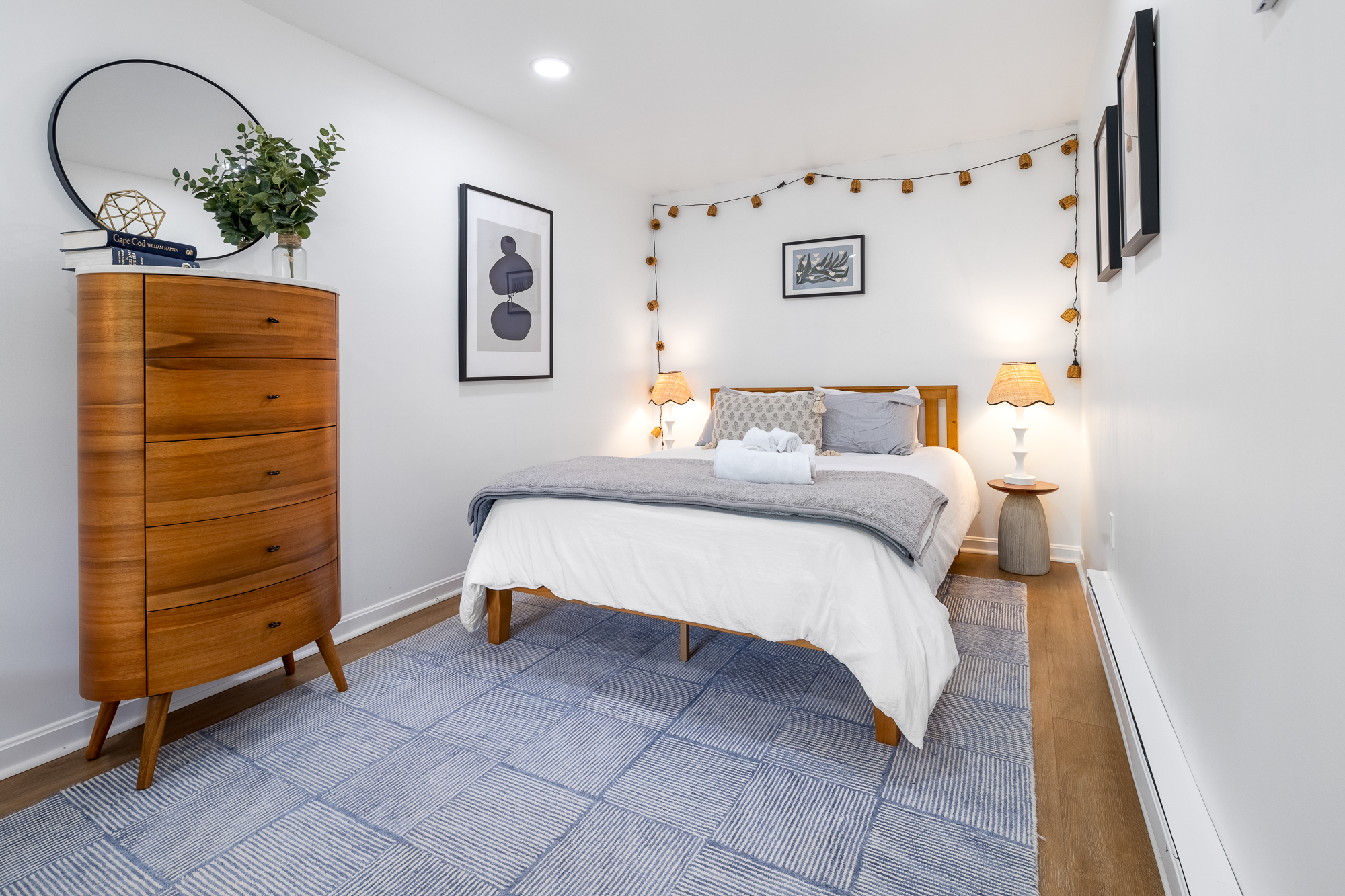 Basement bedroom