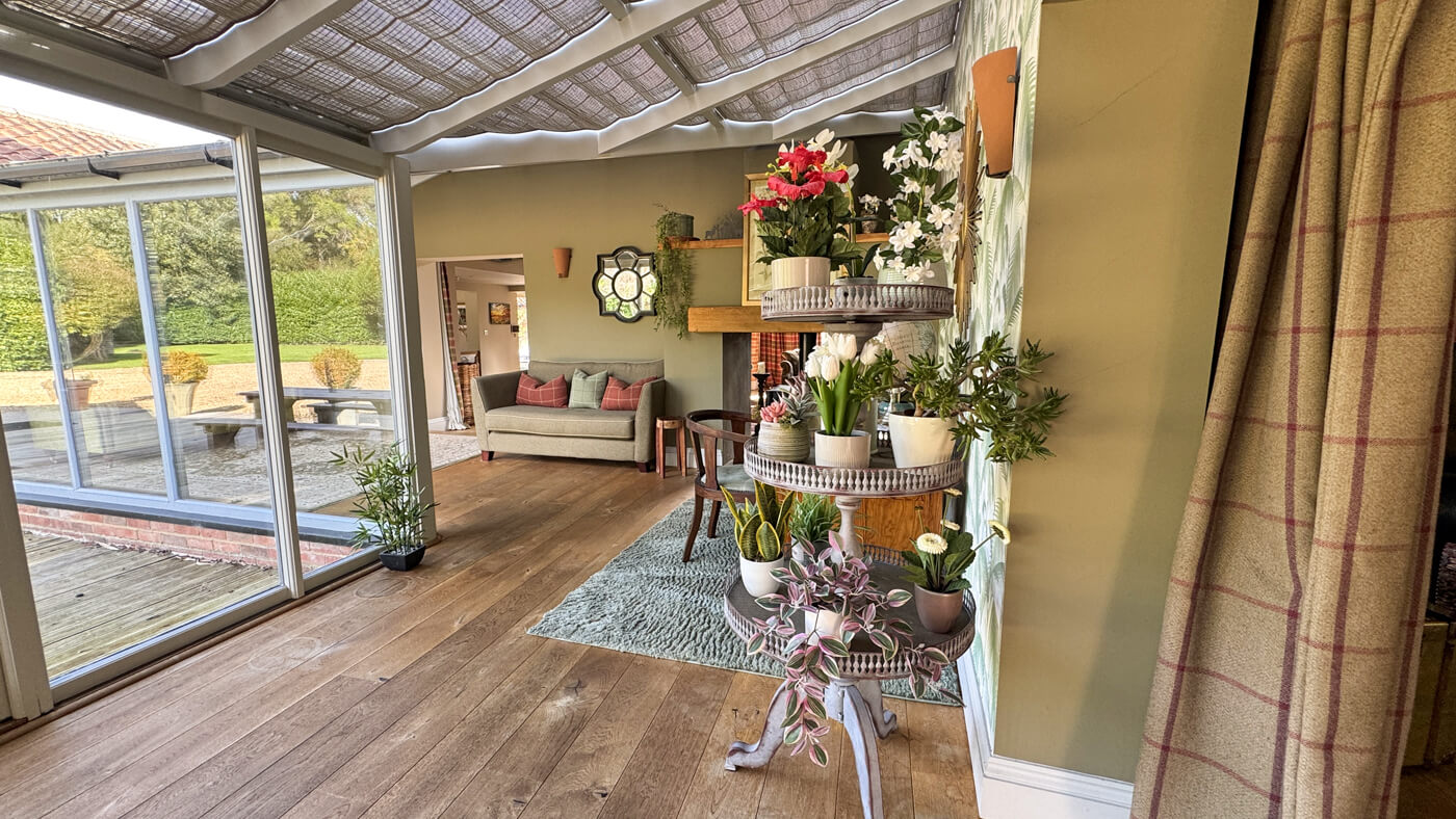 Conservatory towards main living room