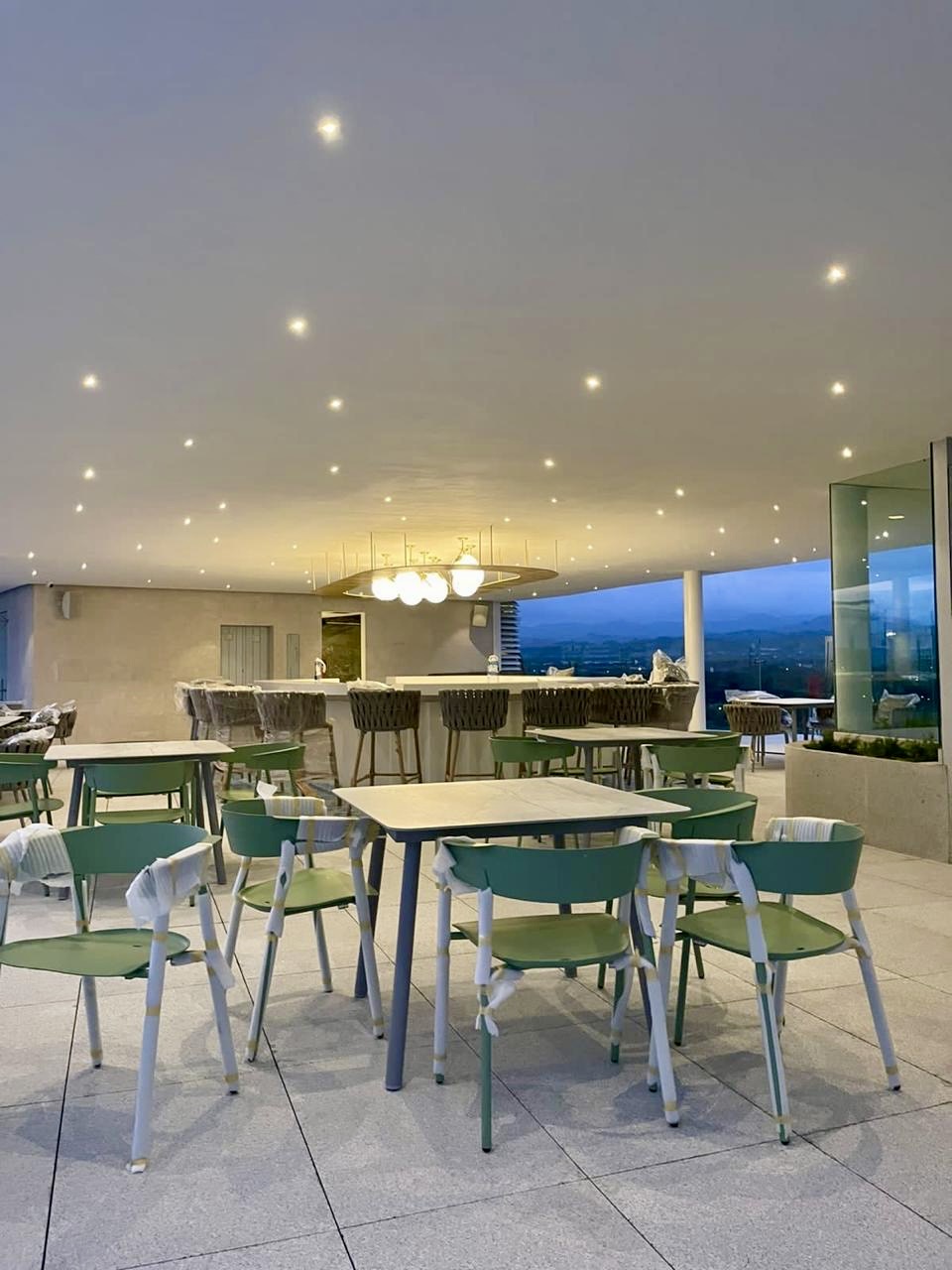 Roof top restaurant and Bar