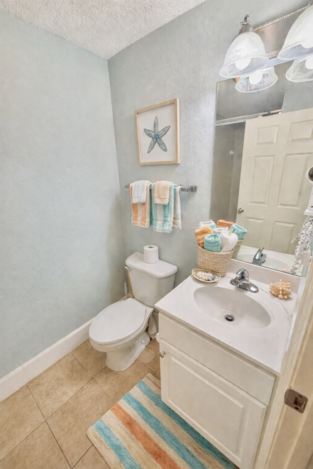 Bathroom with walk-in shower!