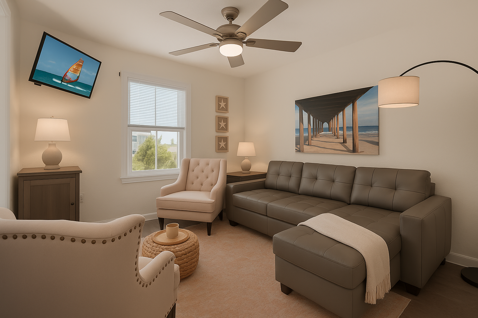 Coastline Haven — Coastal Bedroom