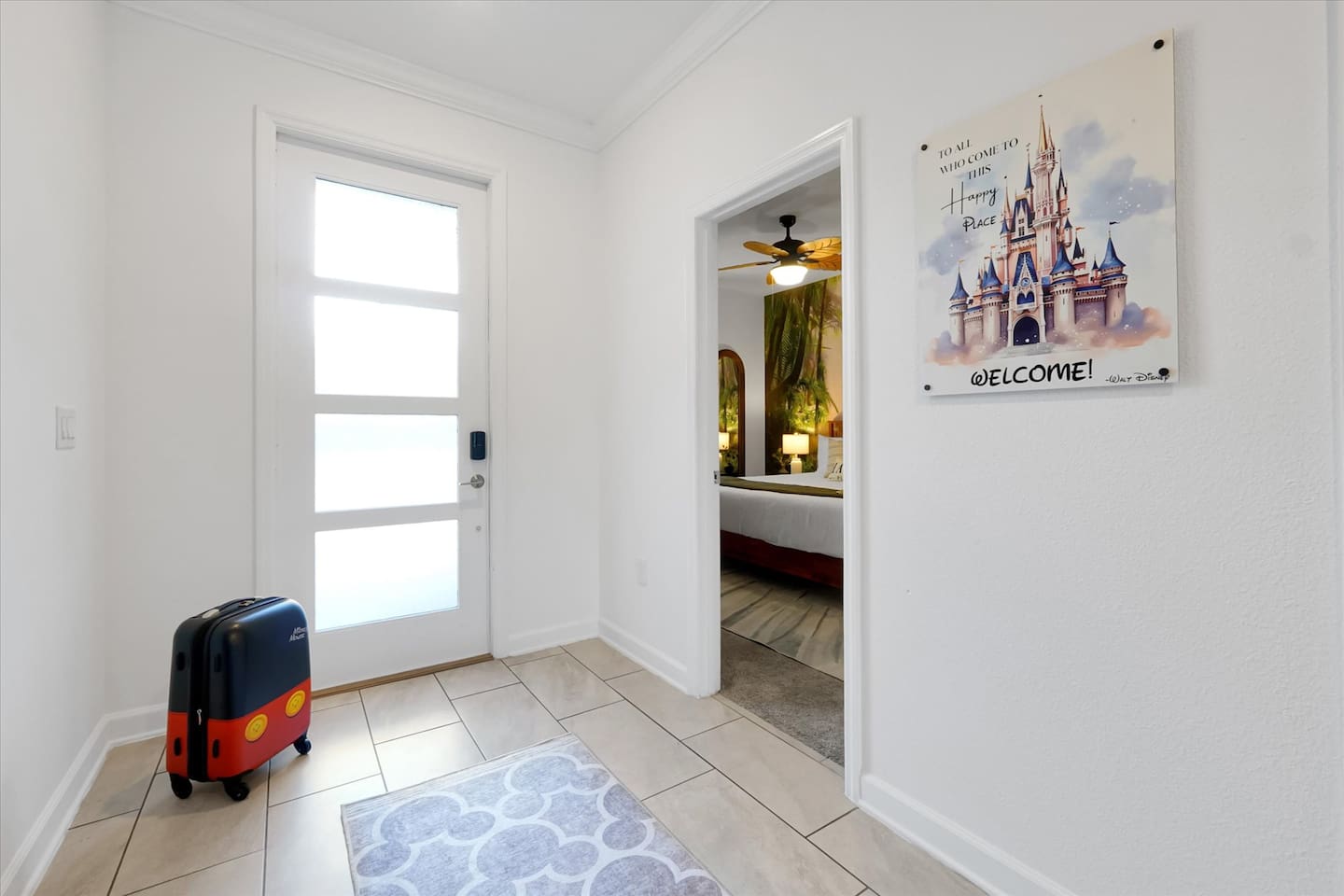 The Jungle Cruise room is just off the main entrance.