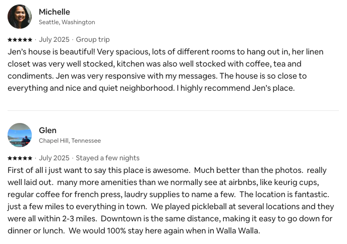 Guest Favorite! 5-star reviews!