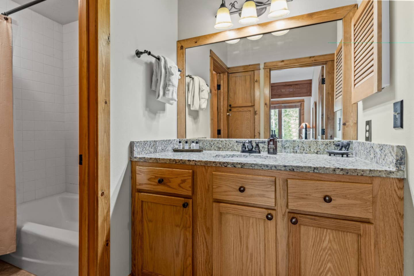 2nd Floor Shared Bathroom #1 |Tub/Shower Combo