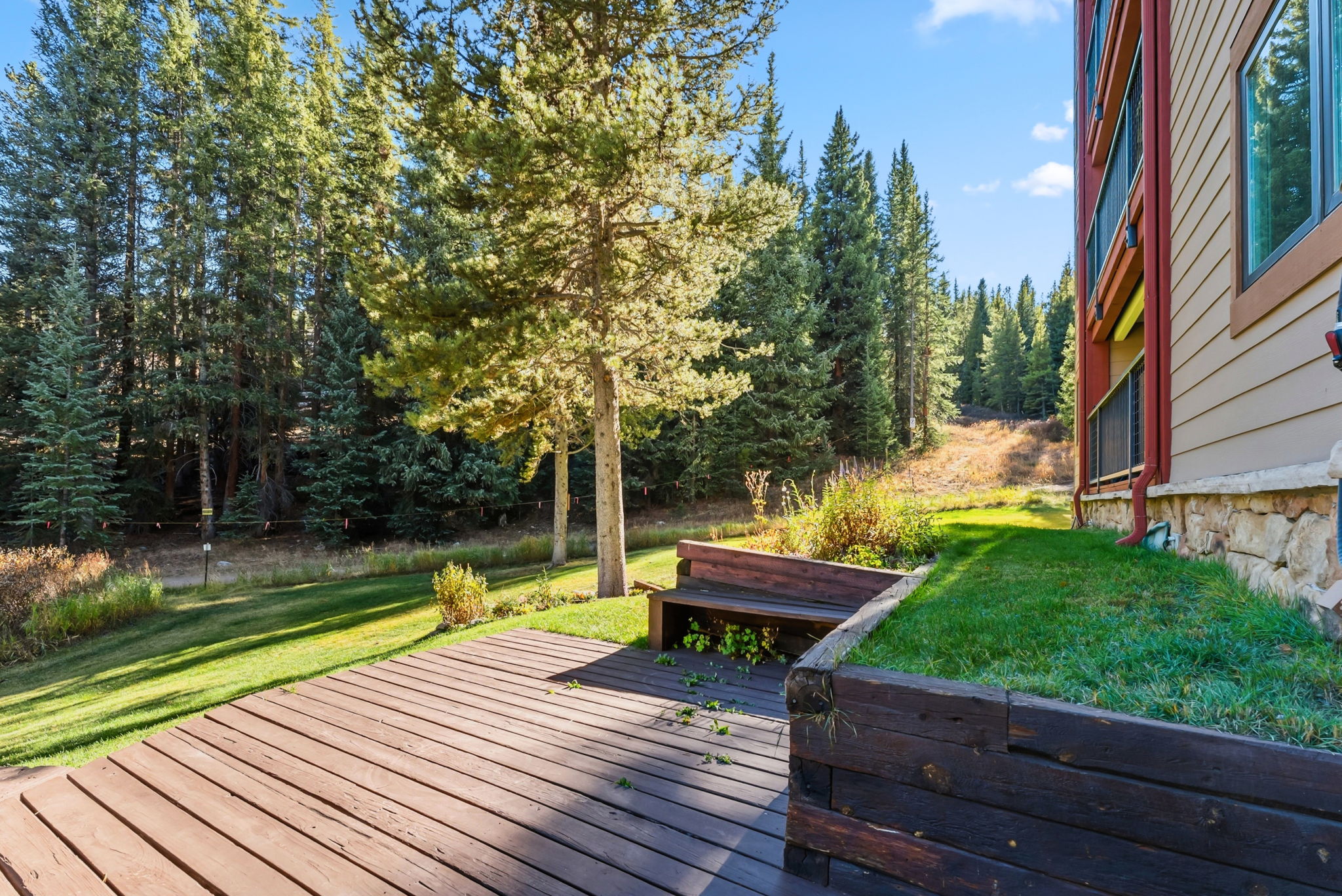 Ski-in / Ski-out out back door