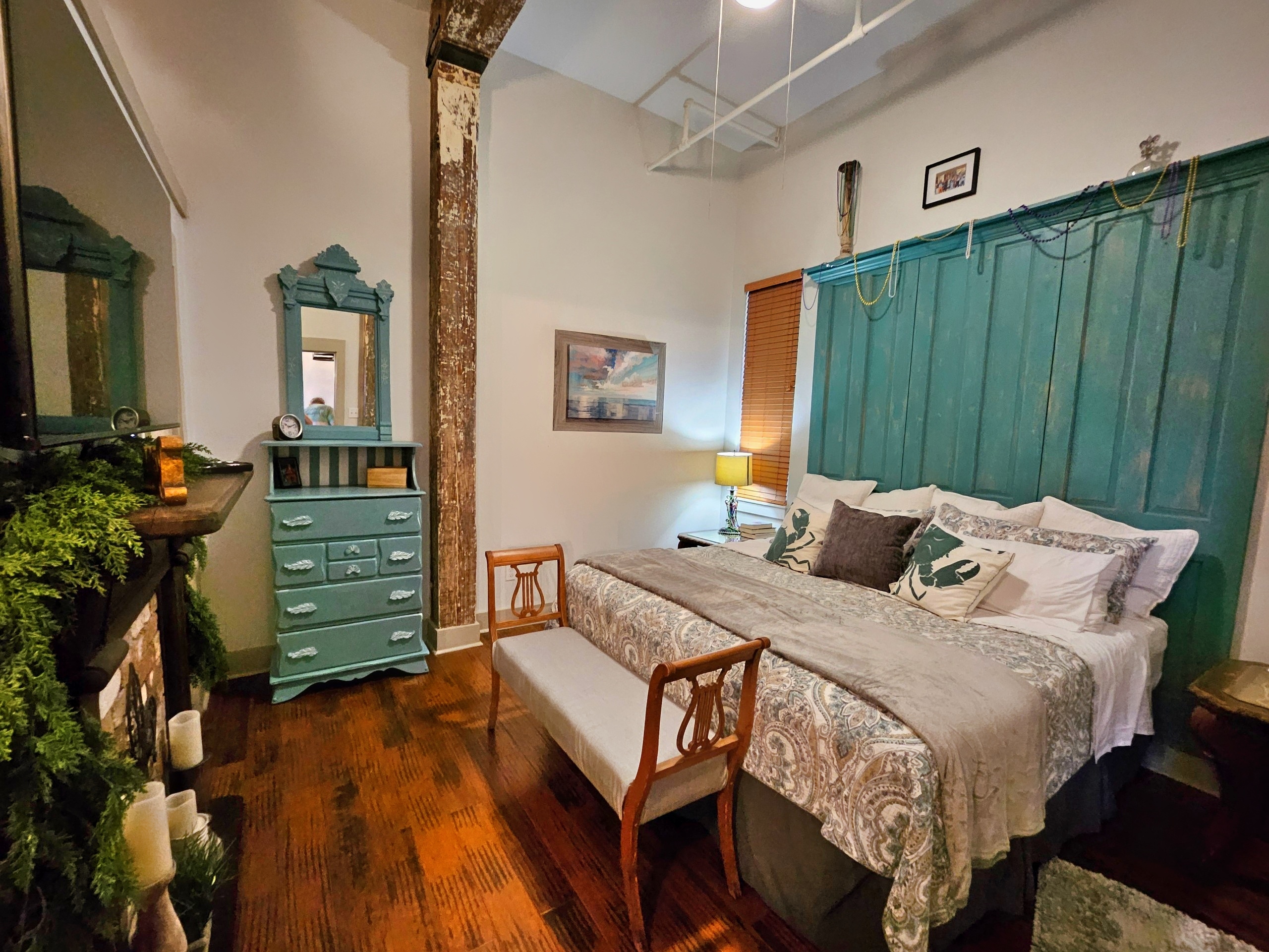 King bed