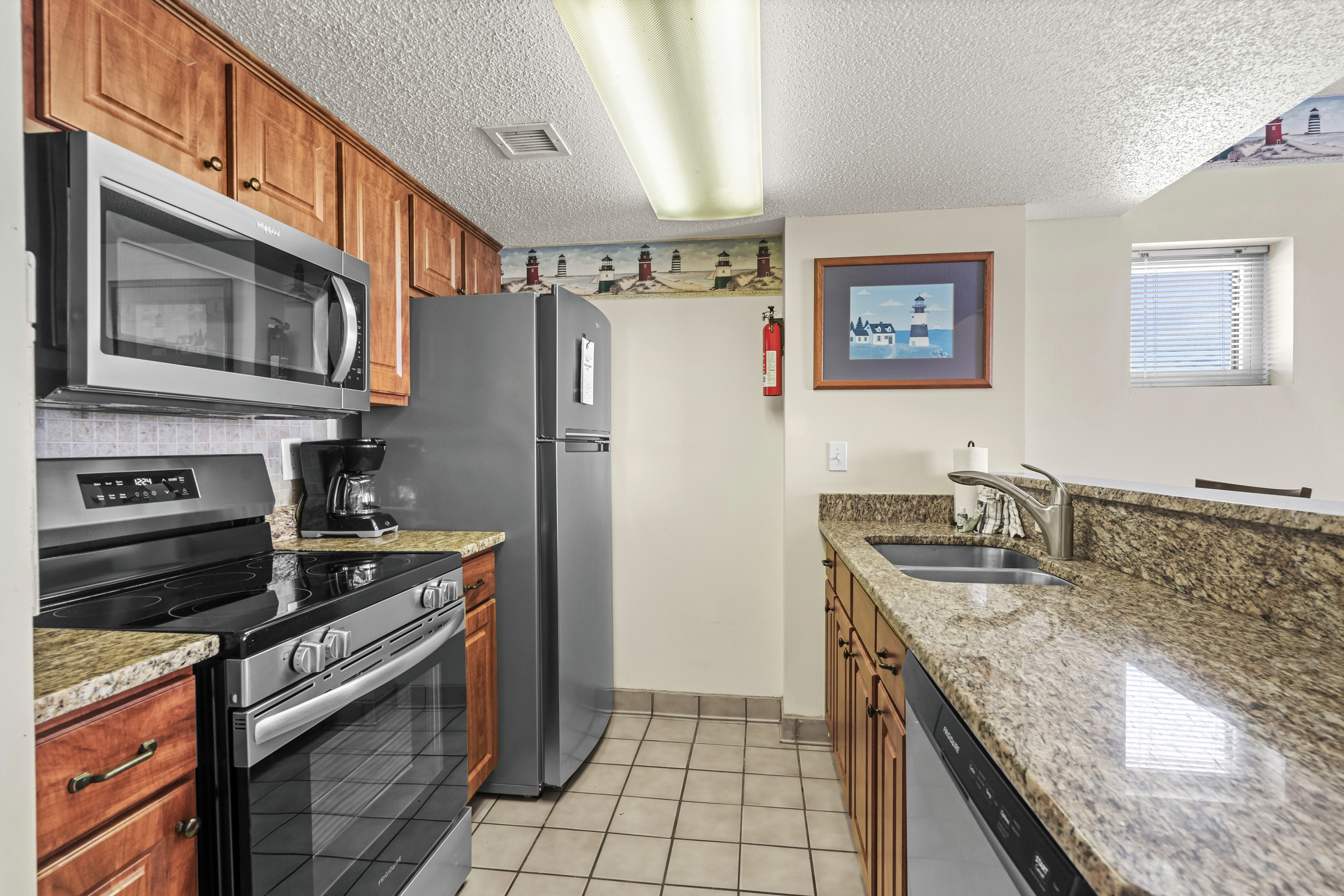 Fully Equipped Kitchen Area
