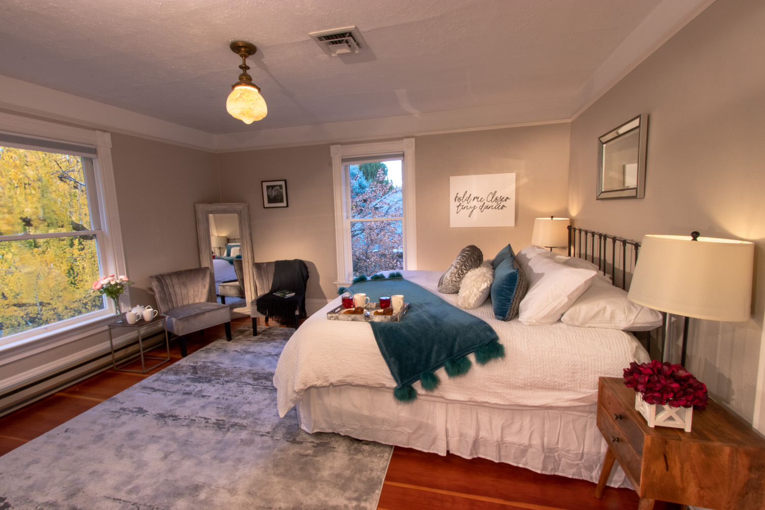 Bedroom #1 of 4: King bed