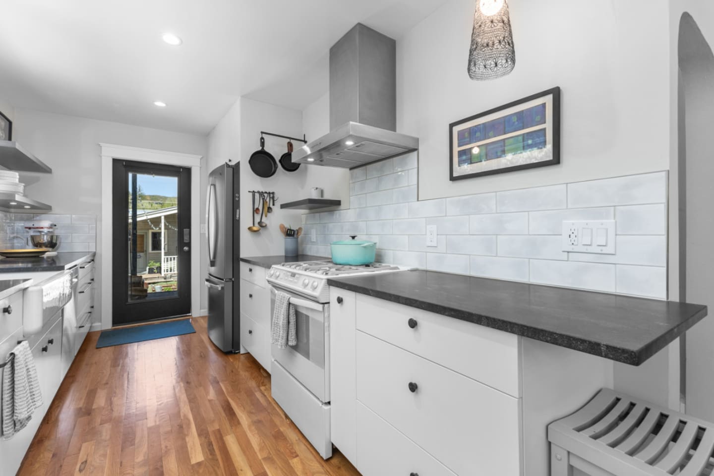 Kitchen with Gas Range