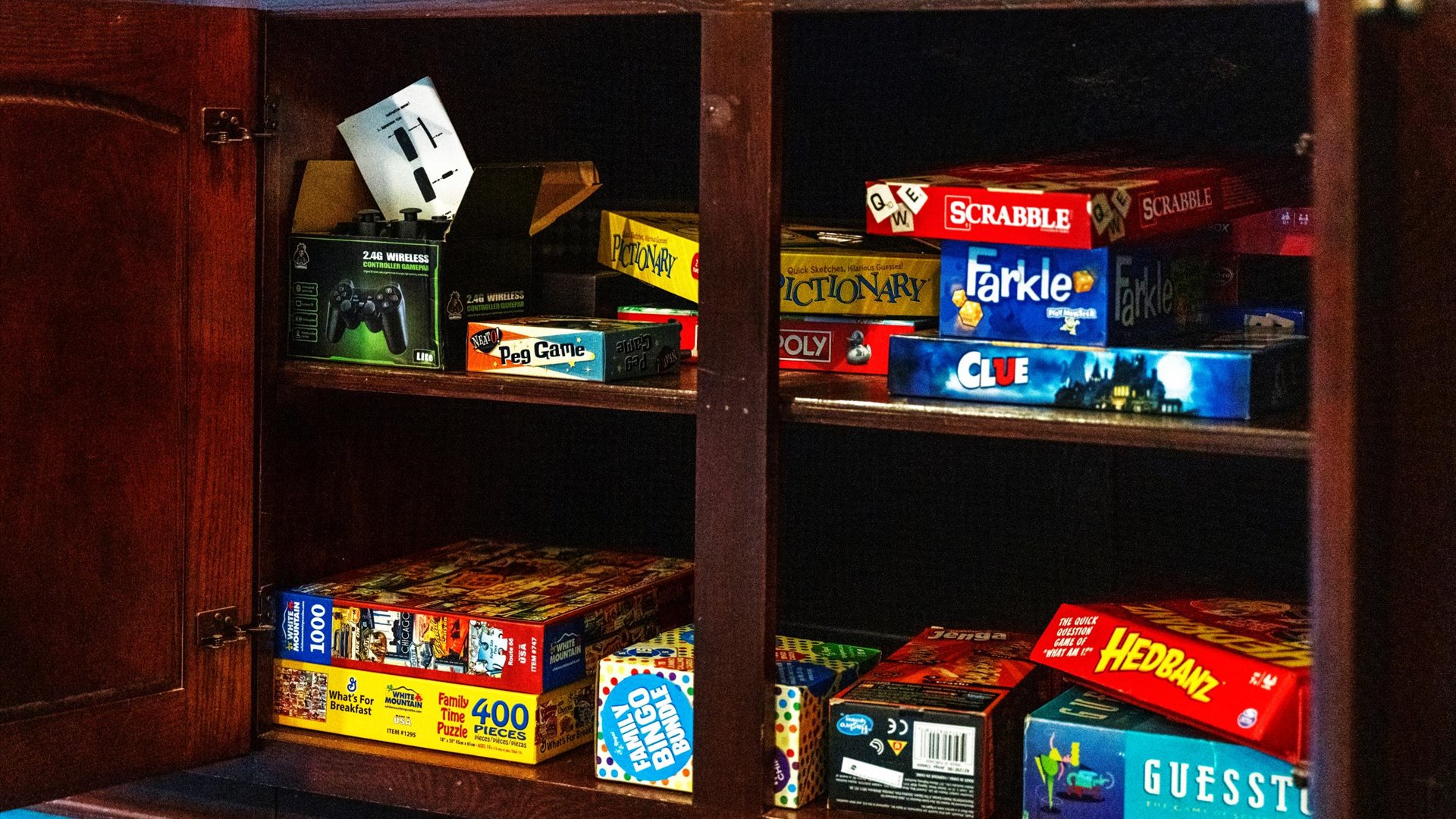 The game room is fully stocked with everything you need for hours of entertainment! From classic board games and card decks to exciting arcade games, it’s all here—no need to bring a thing.