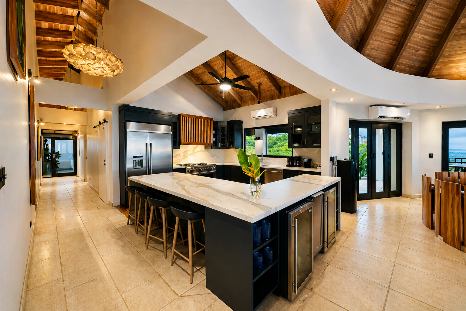 Large Gourmet Kitchen
