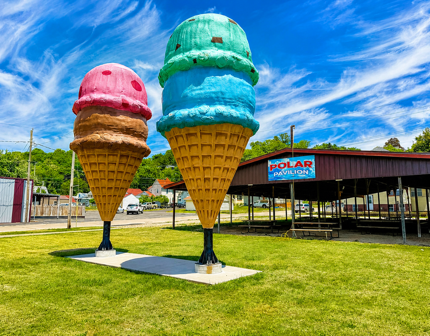 Nearby ice cream
