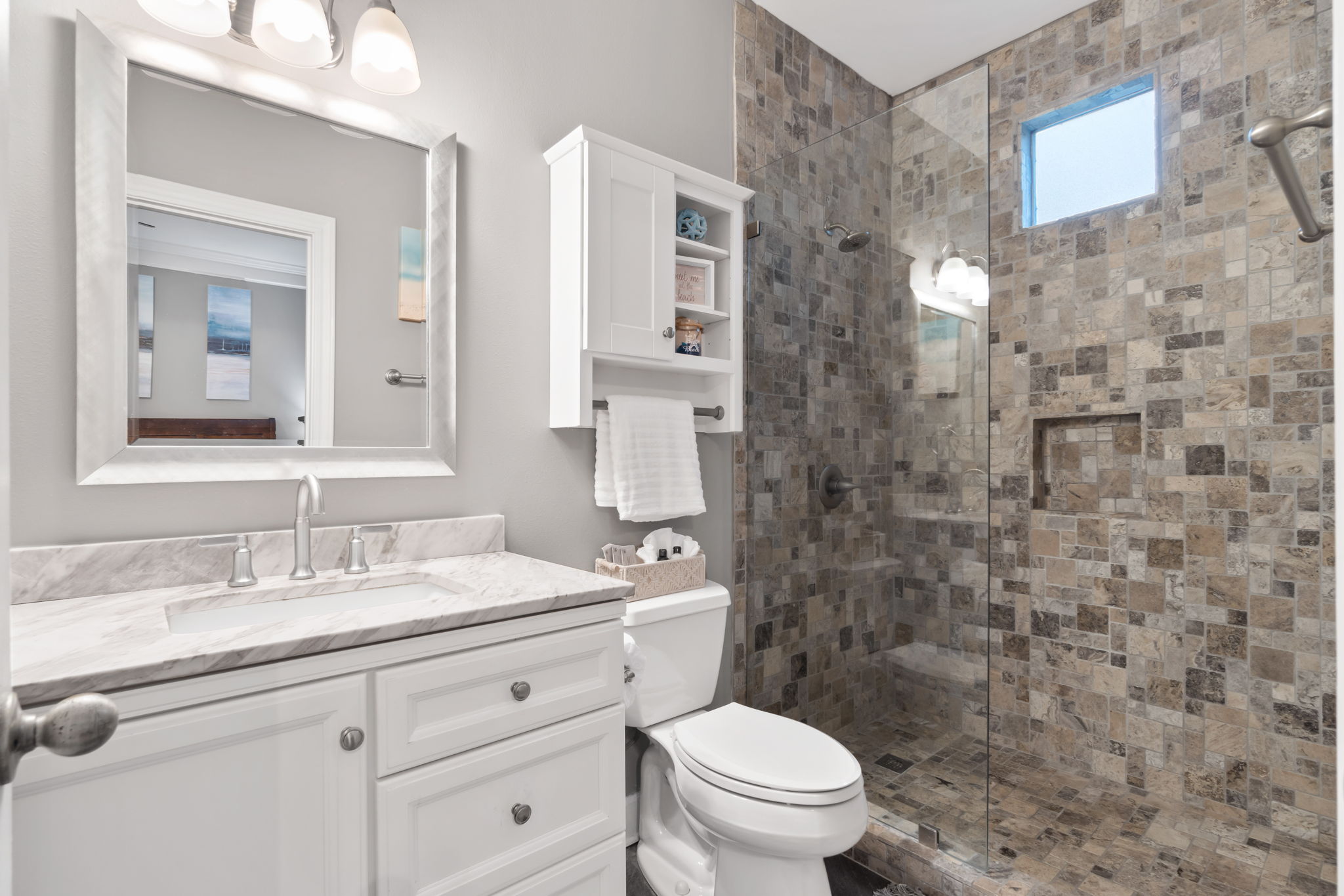 Master Bathroom on main level