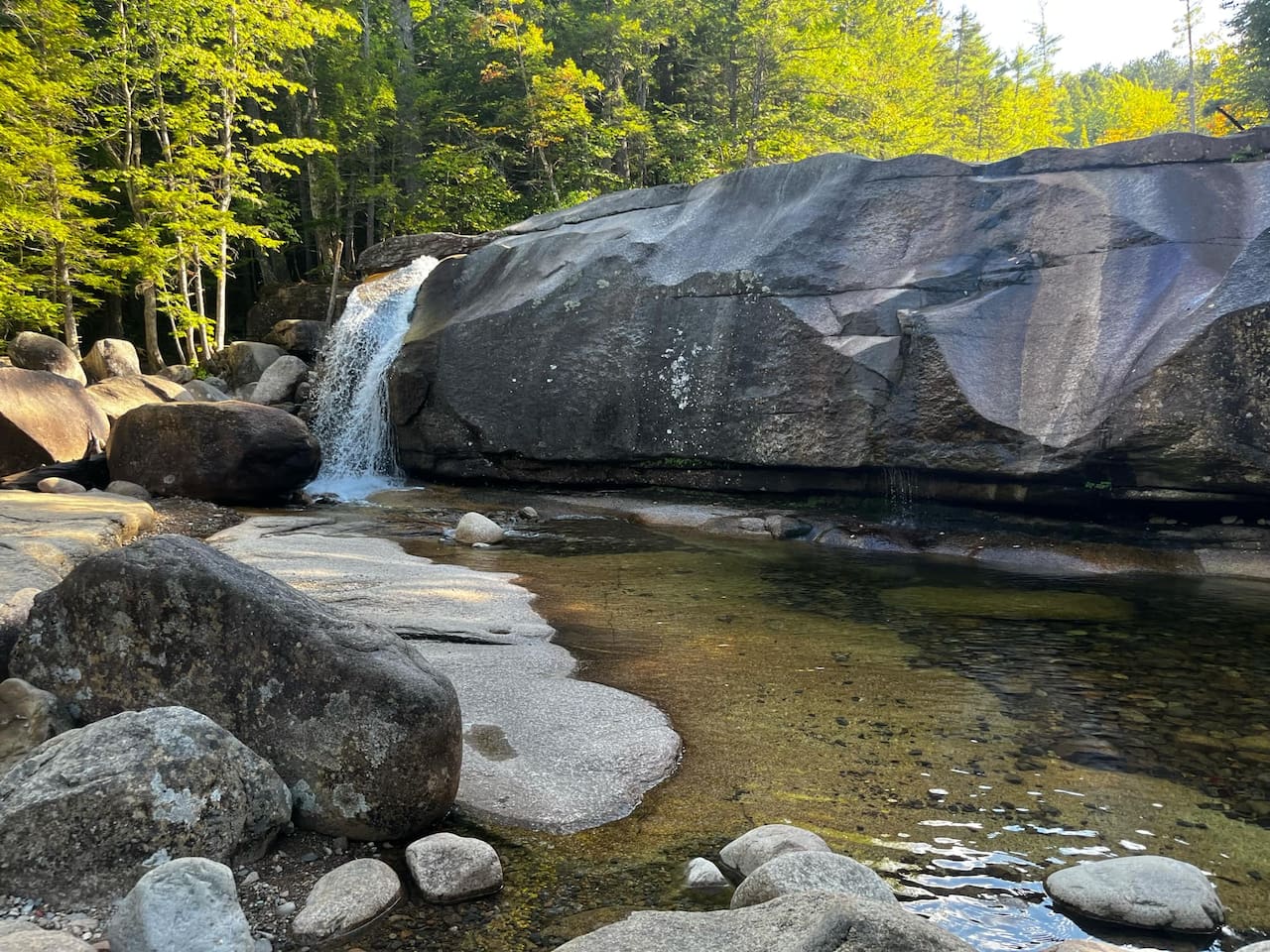 Amazing photo from Diana’s bath which is only a 10 minute drive down the road 