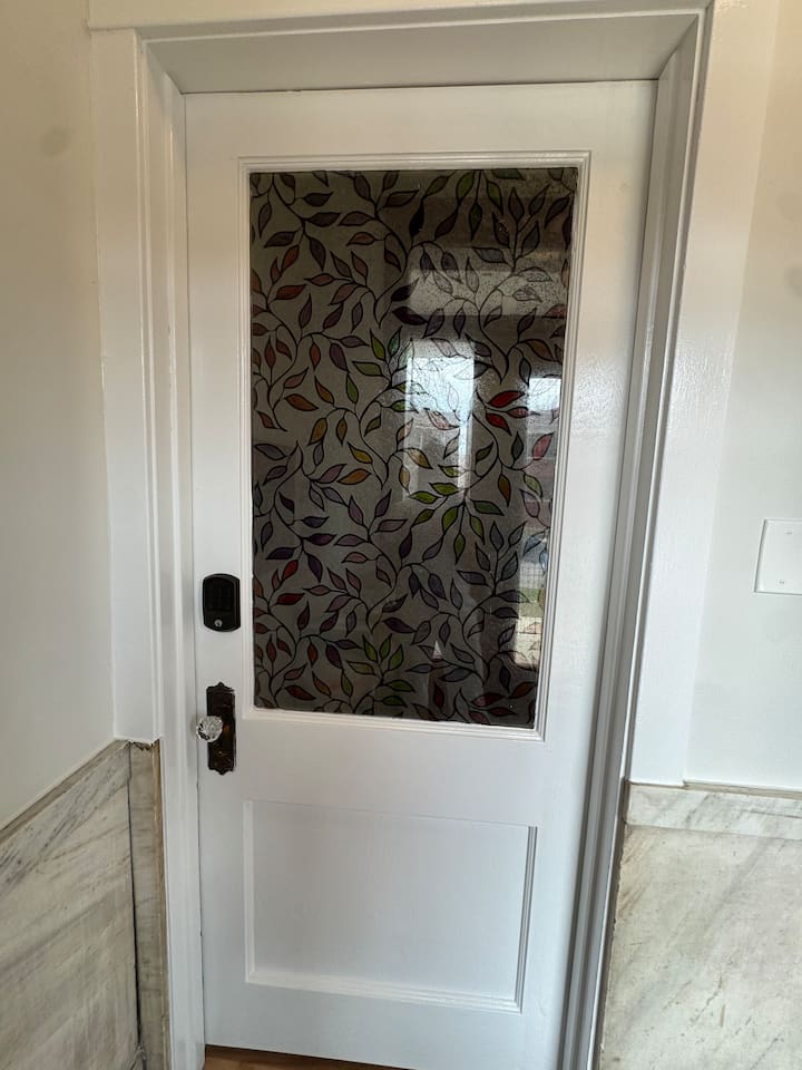 Front door of the apartment.