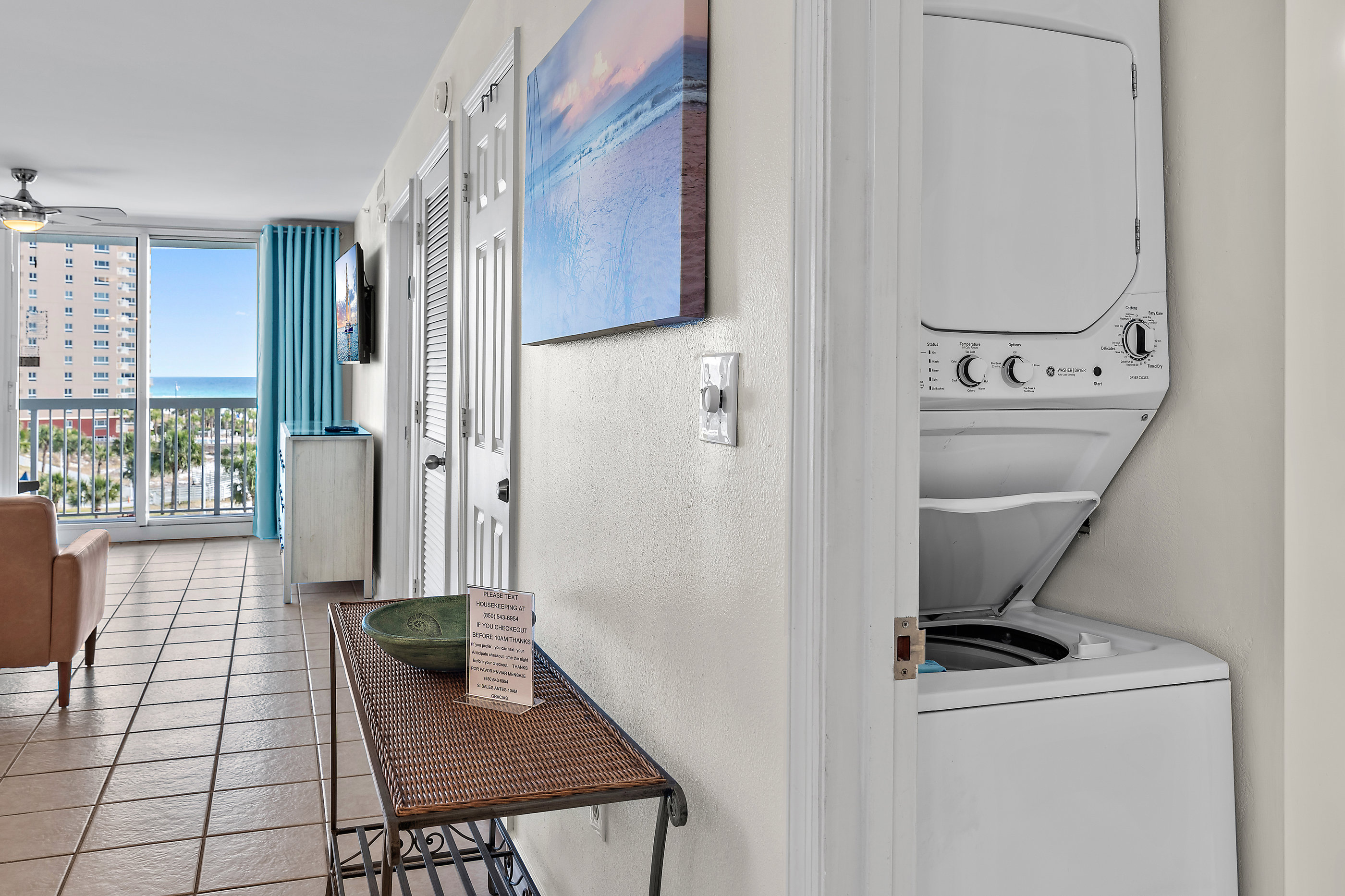 washer and dryer in unit