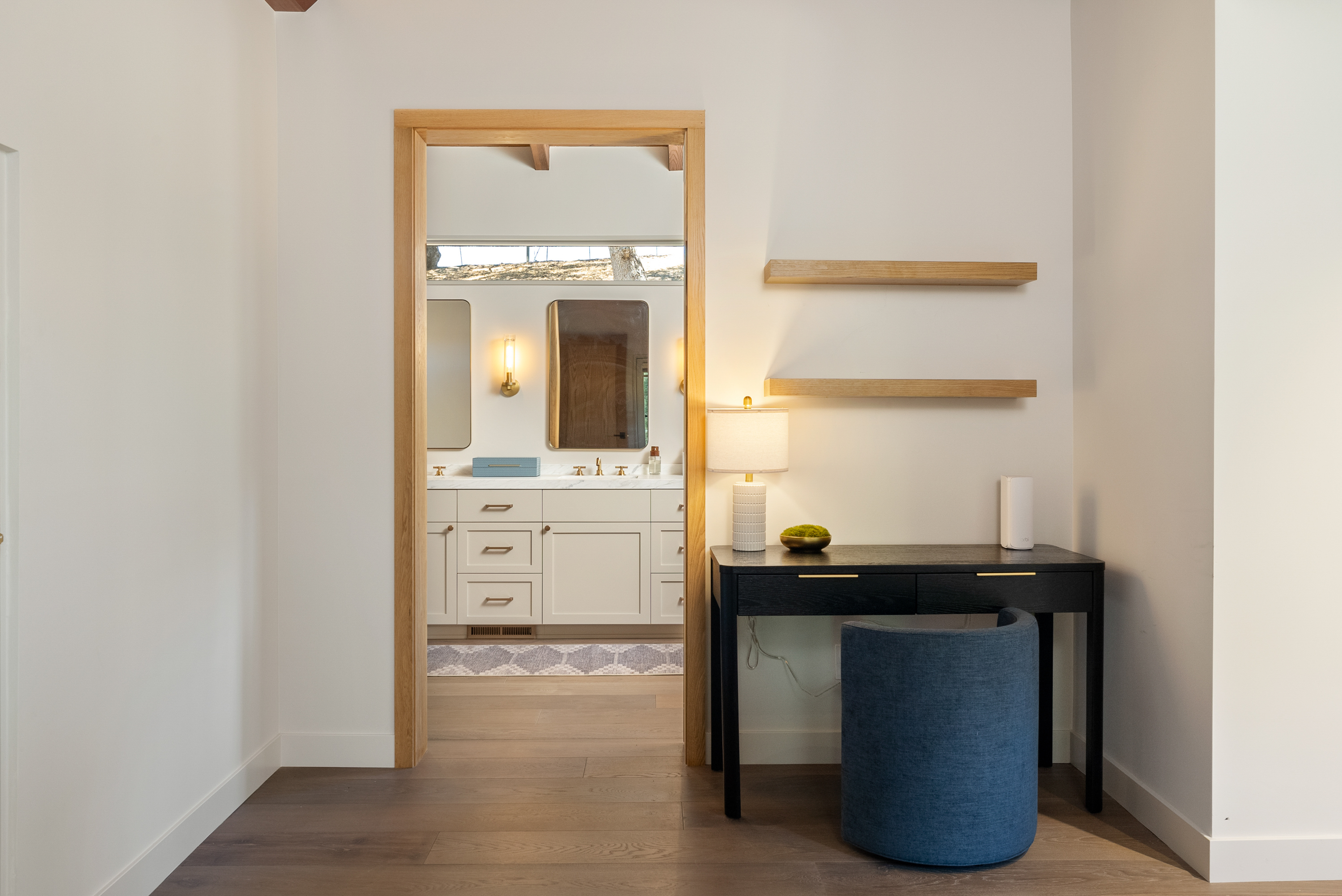 Private office nook right in your suite
