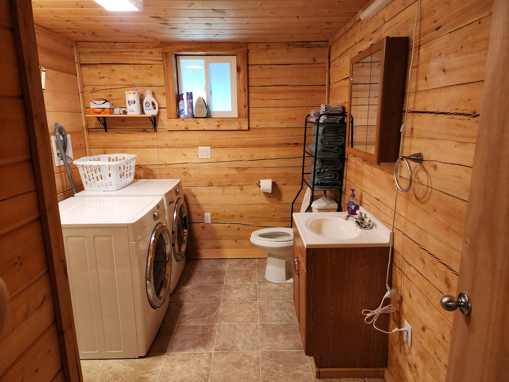 Main Floor Bathroom and Laundry