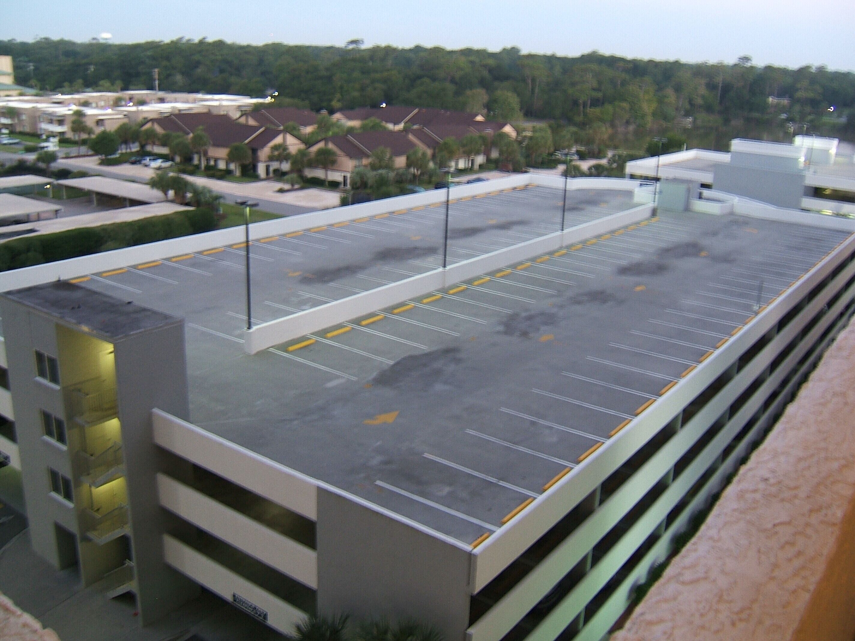 Large Parking Deck with Ample Close Parking