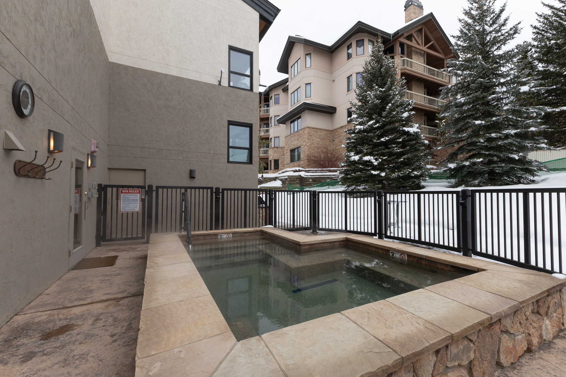 Shared Hot Tub