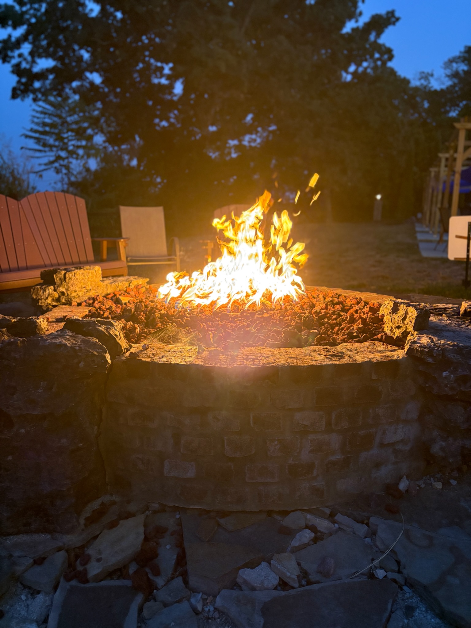 Enjoy the fire on these fall nights