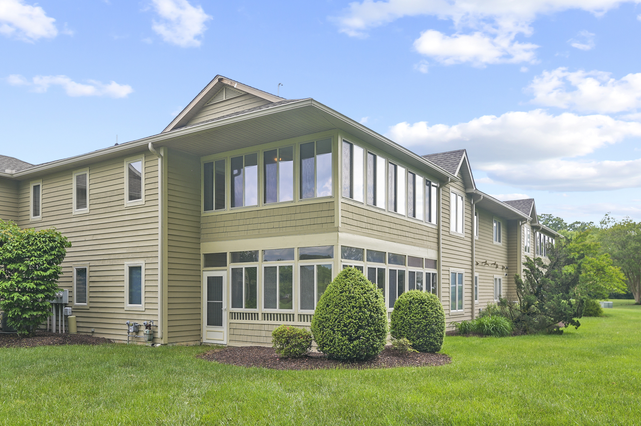 Wrap around porch outside view
