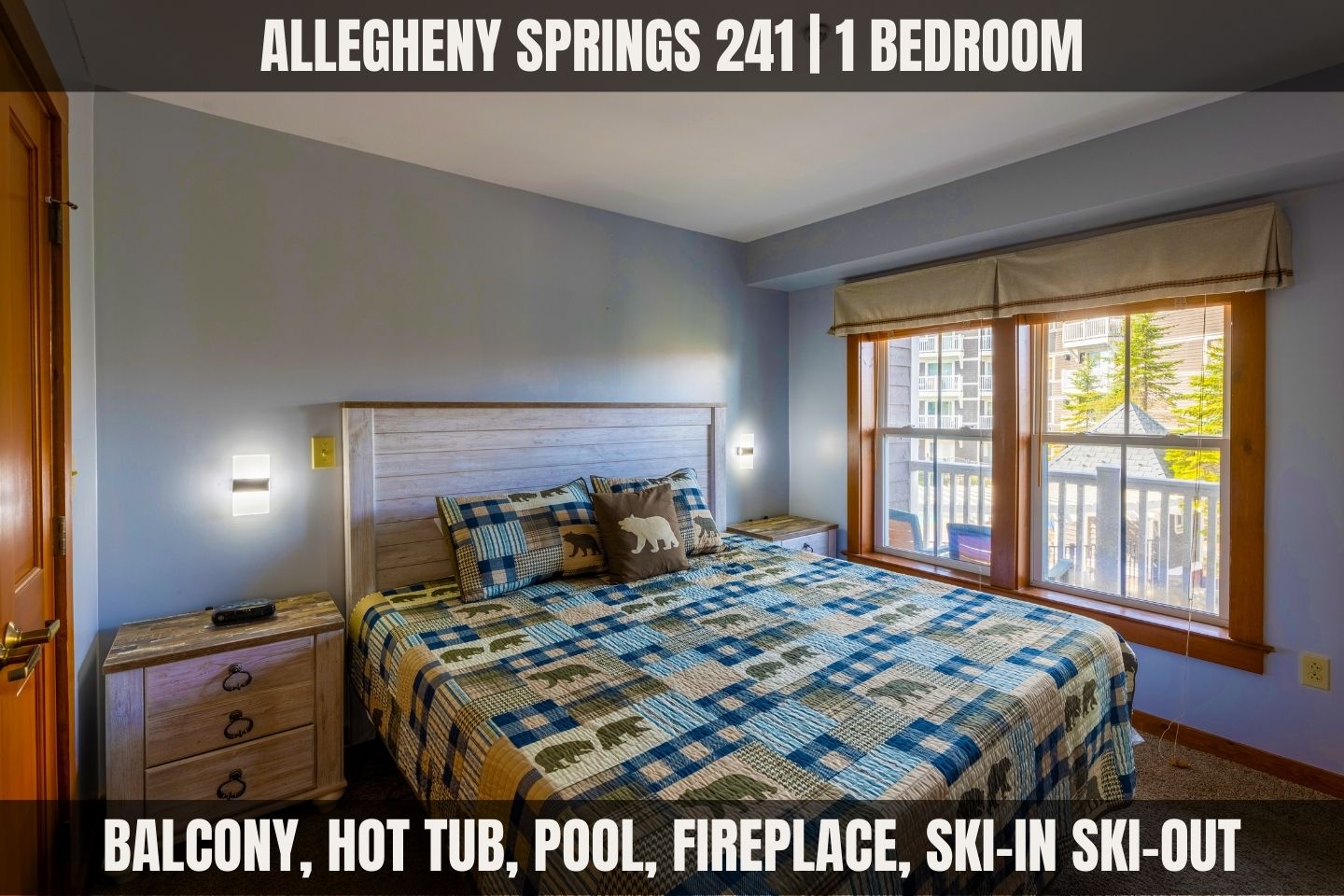 Allegheny Springs · Unit 241 — Slope-Side Access