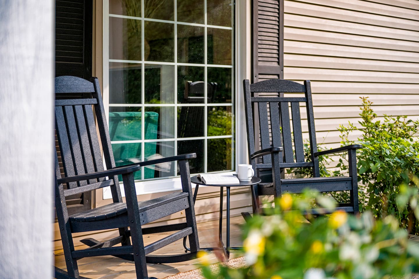 Front porch in The Cottage