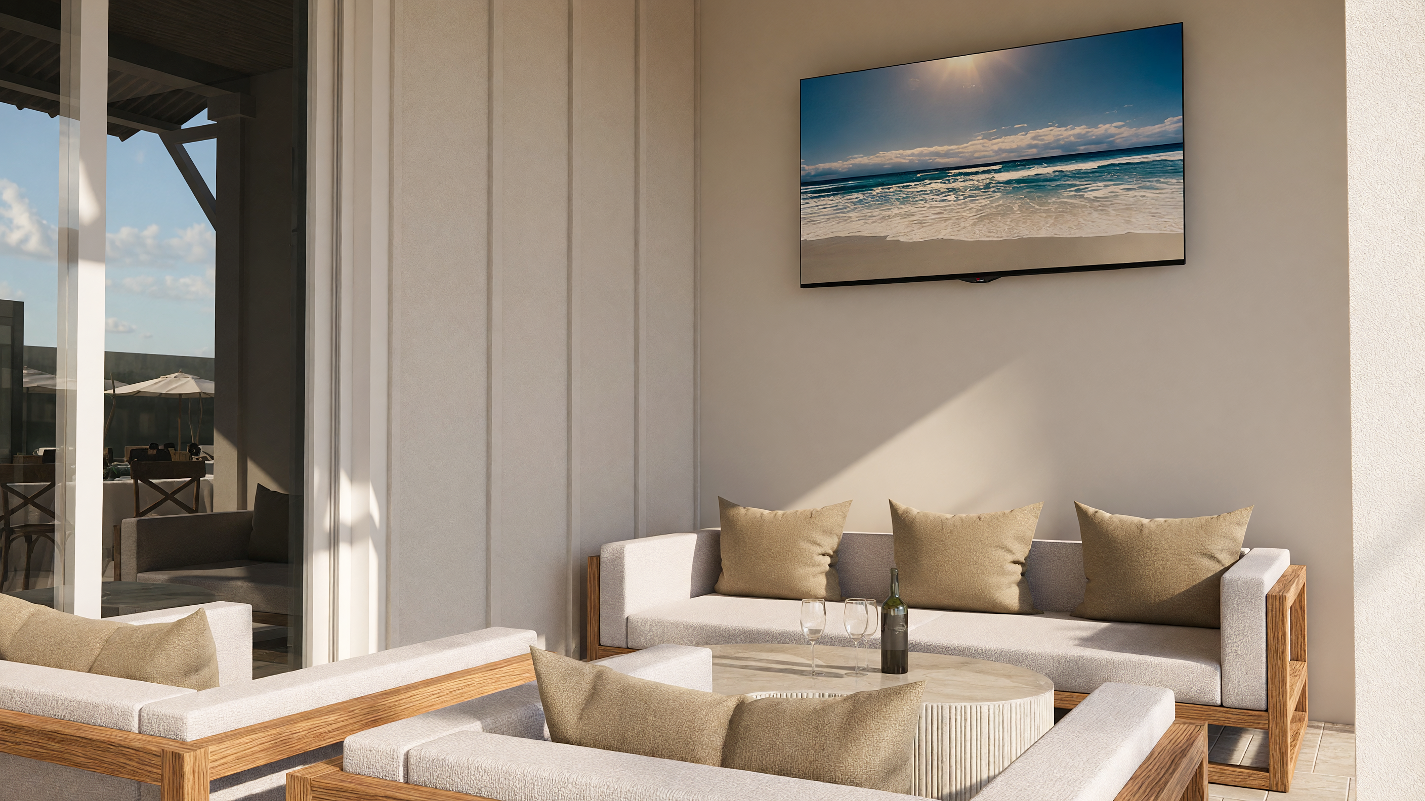 Outdoor Lounge Area | Rendering
