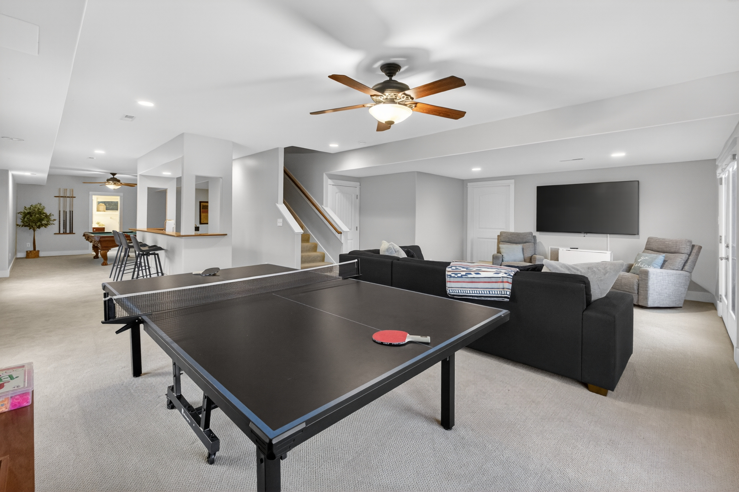 Ping pong and games for all ages