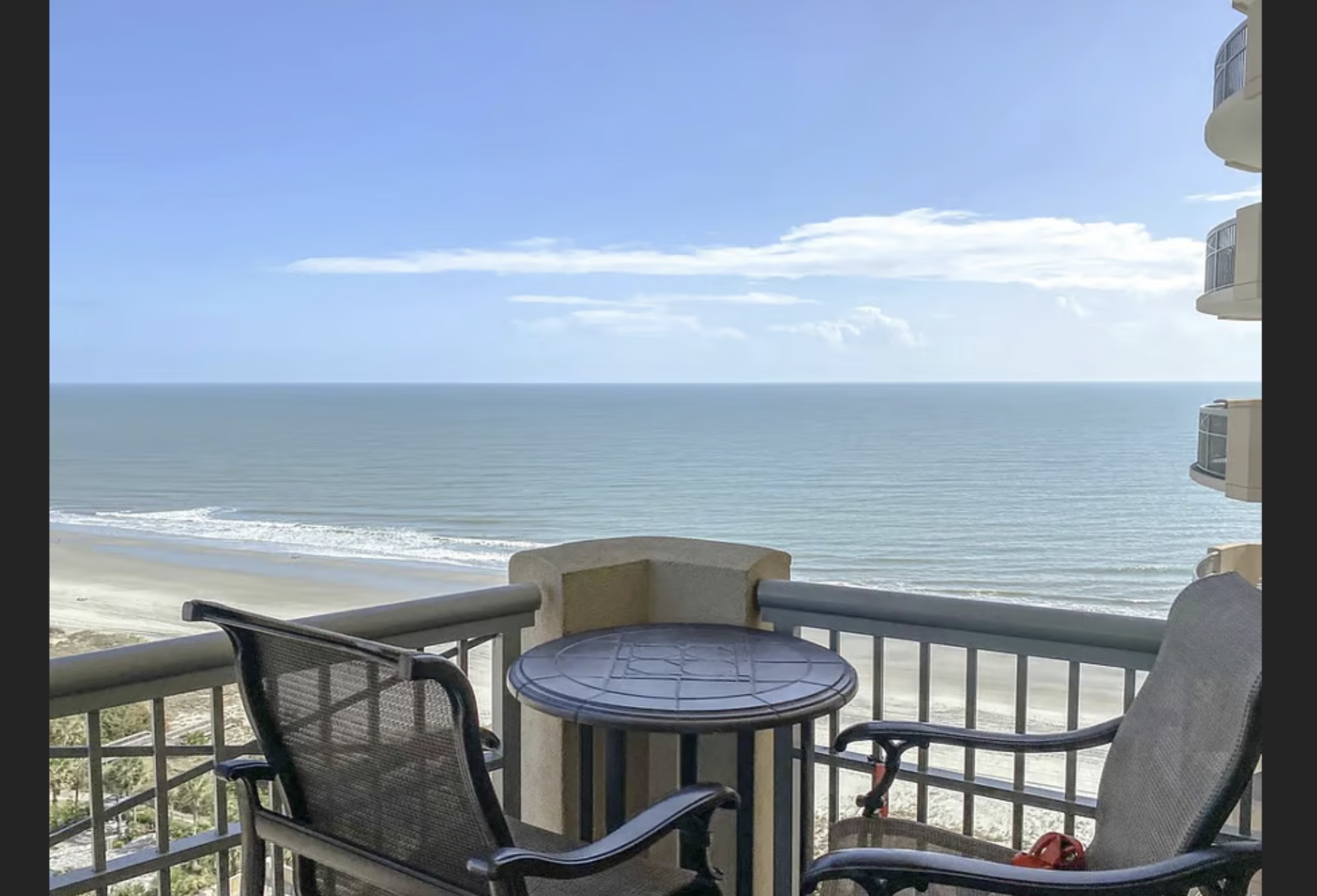 Balcony - Ocean views from Living Room